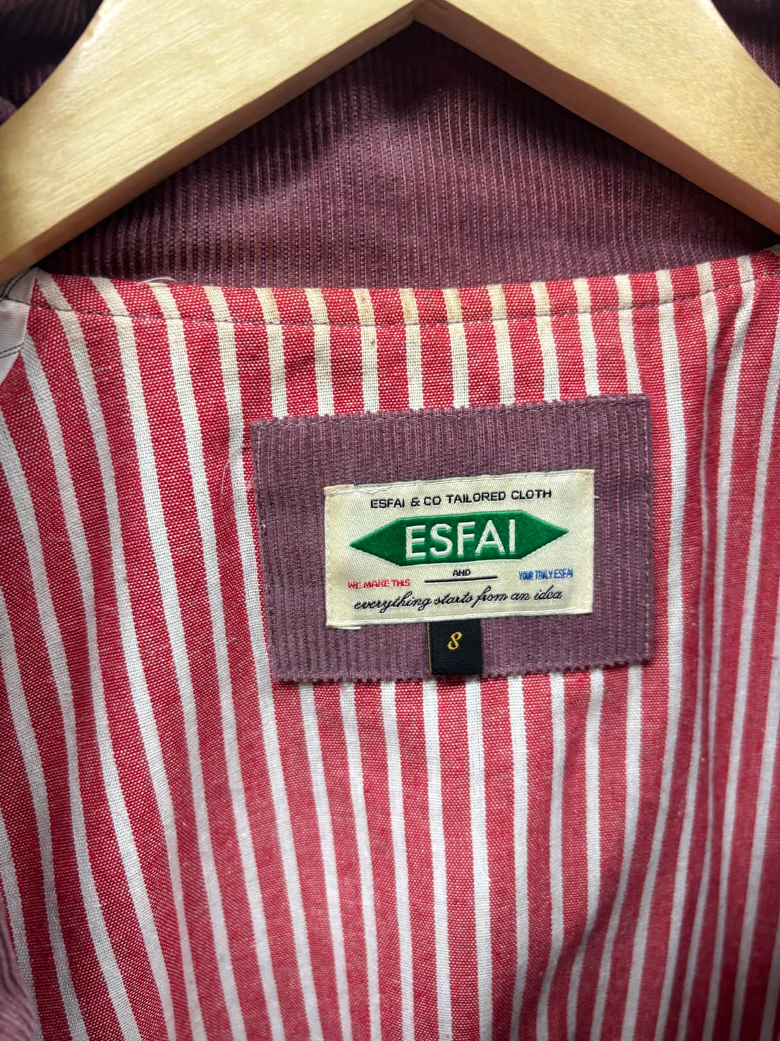 에스파이 코듀로이 블루종 점퍼 S 상품이미지7