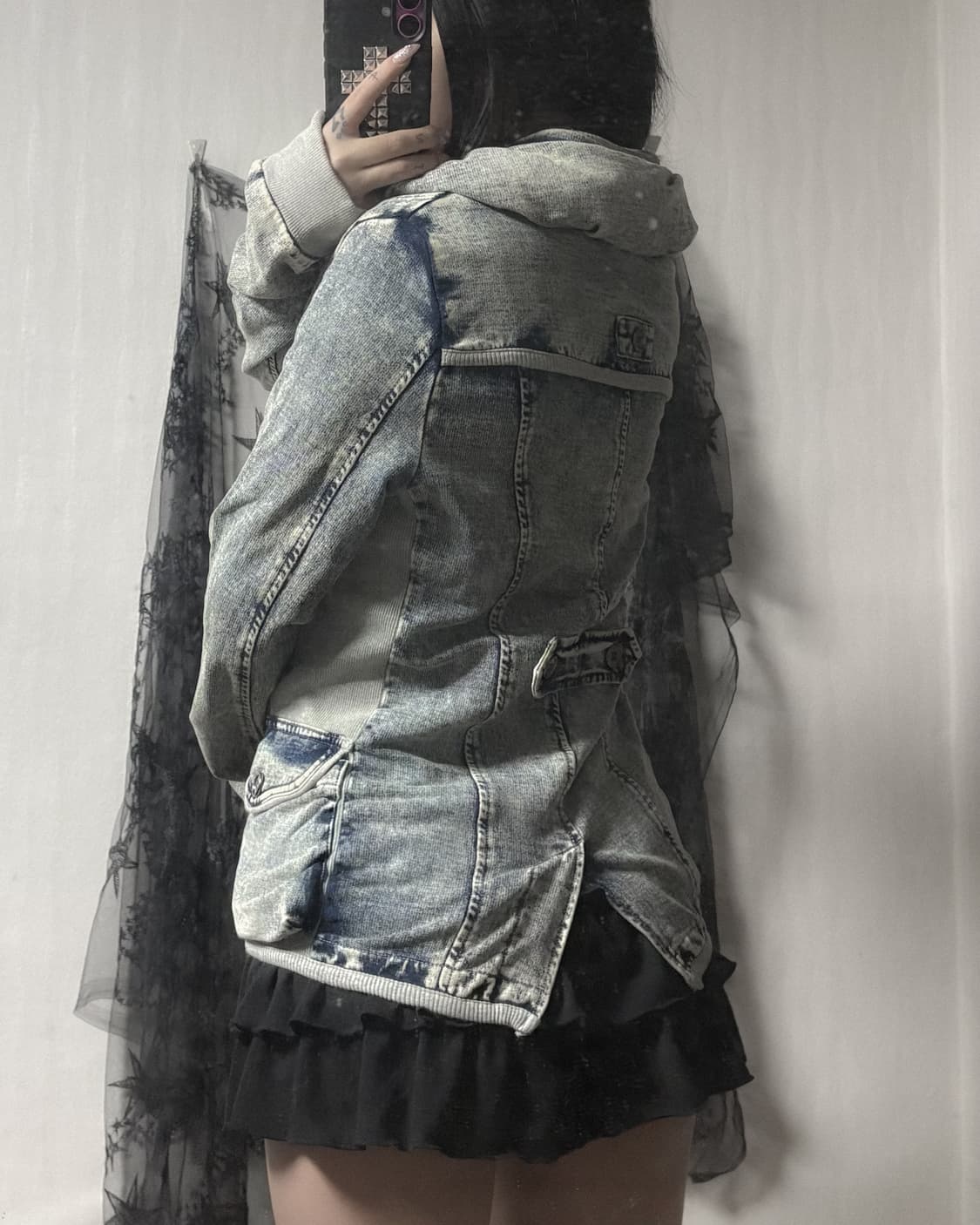 y2k 데님 자켓  상품이미지4