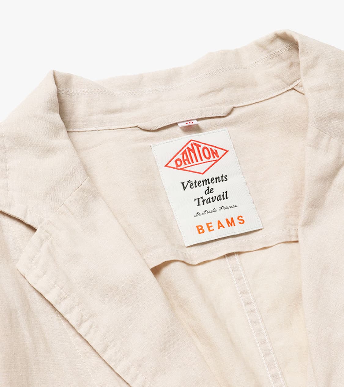 DANTON X BEAMS - LINEN JACKET 상품이미지5