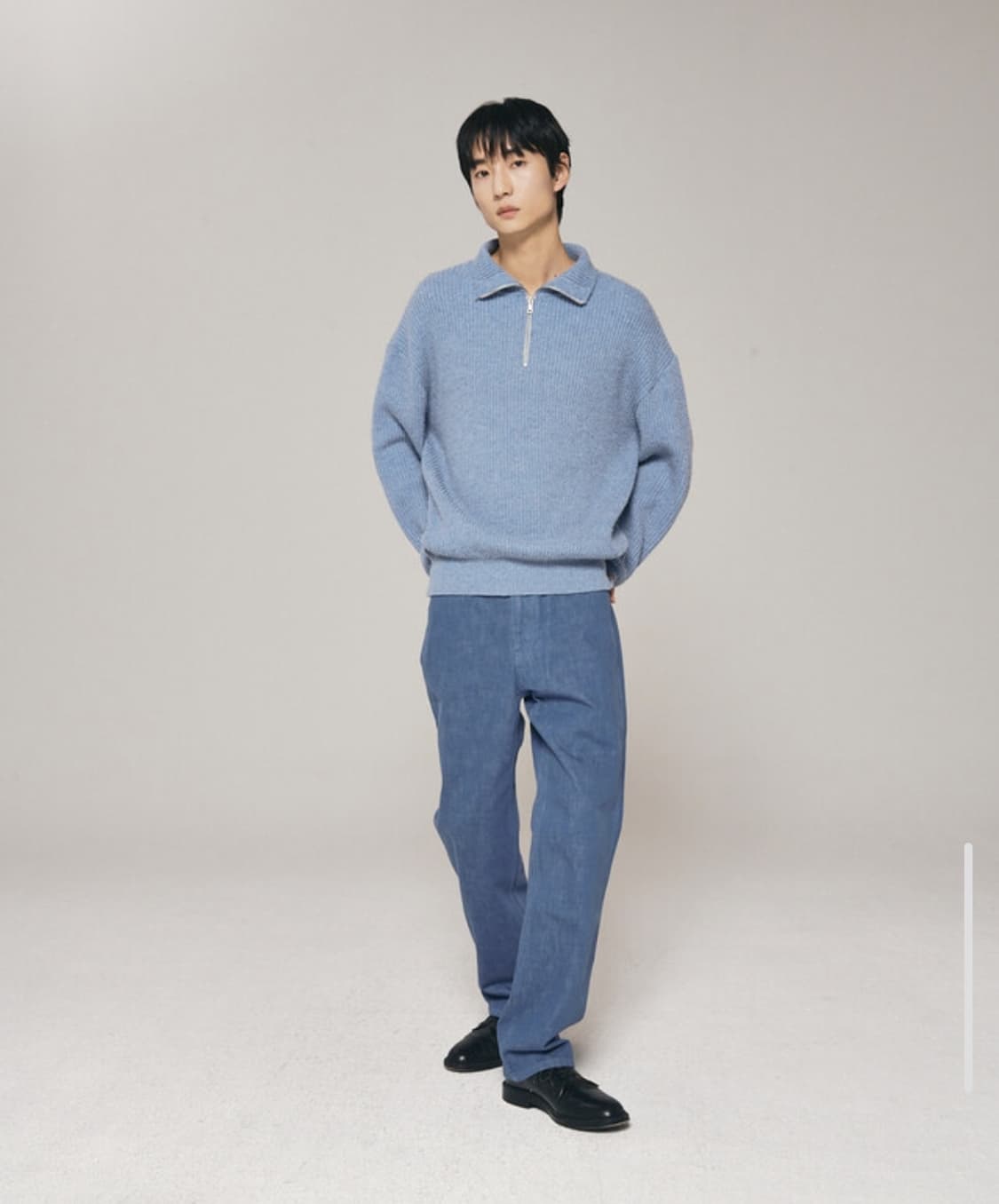 마티스 더 큐레이터 레귤러 데님 팬츠 1 빈티지블루 상품이미지2