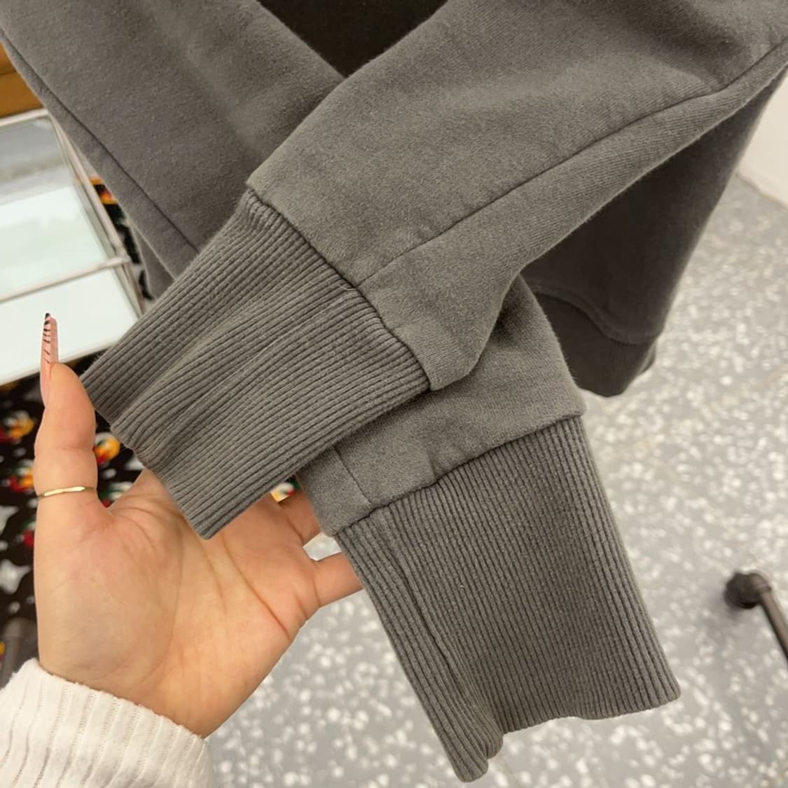 슈퍼드라이 Y2K 빈티지 00's 약기모 후드티 S C08218 상품이미지7