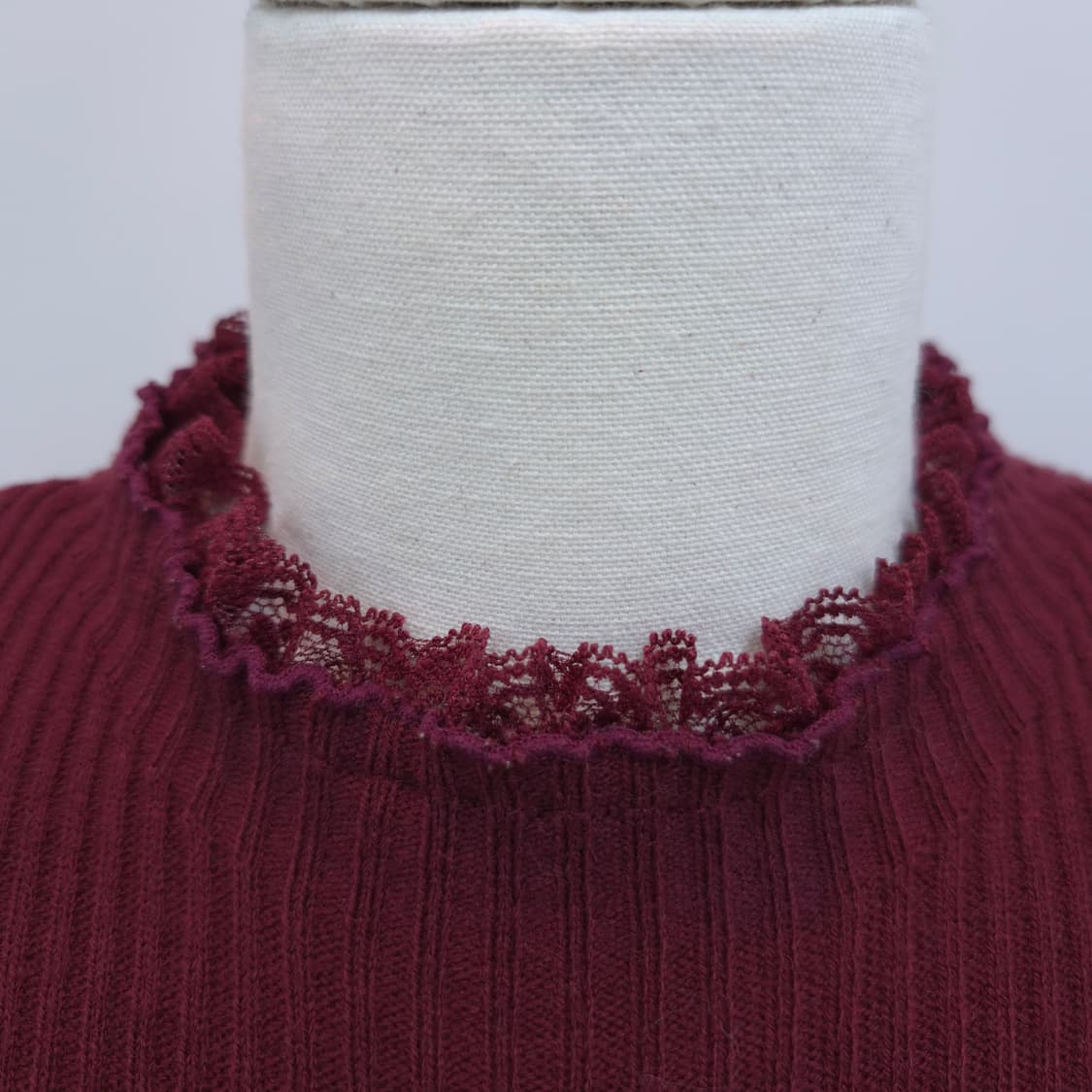 핑키앤다이앤 레이스 골지니트 일본빈티지 상품이미지3