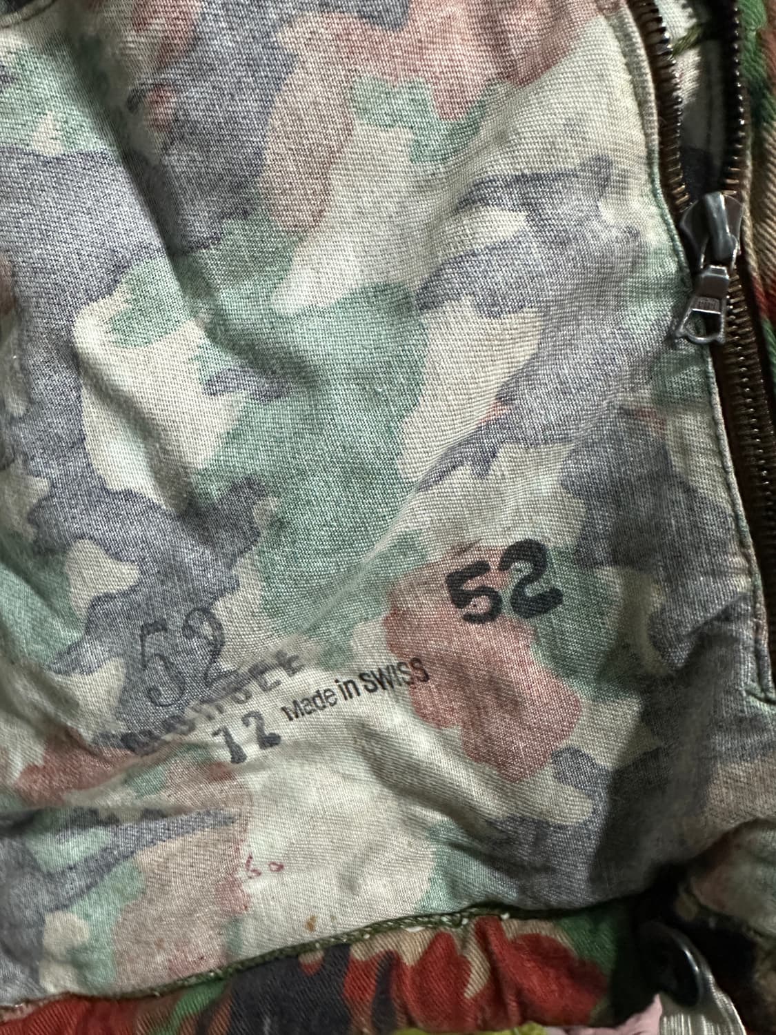 오리지널 스위스군 탄창 필드자켓 105 상품이미지3