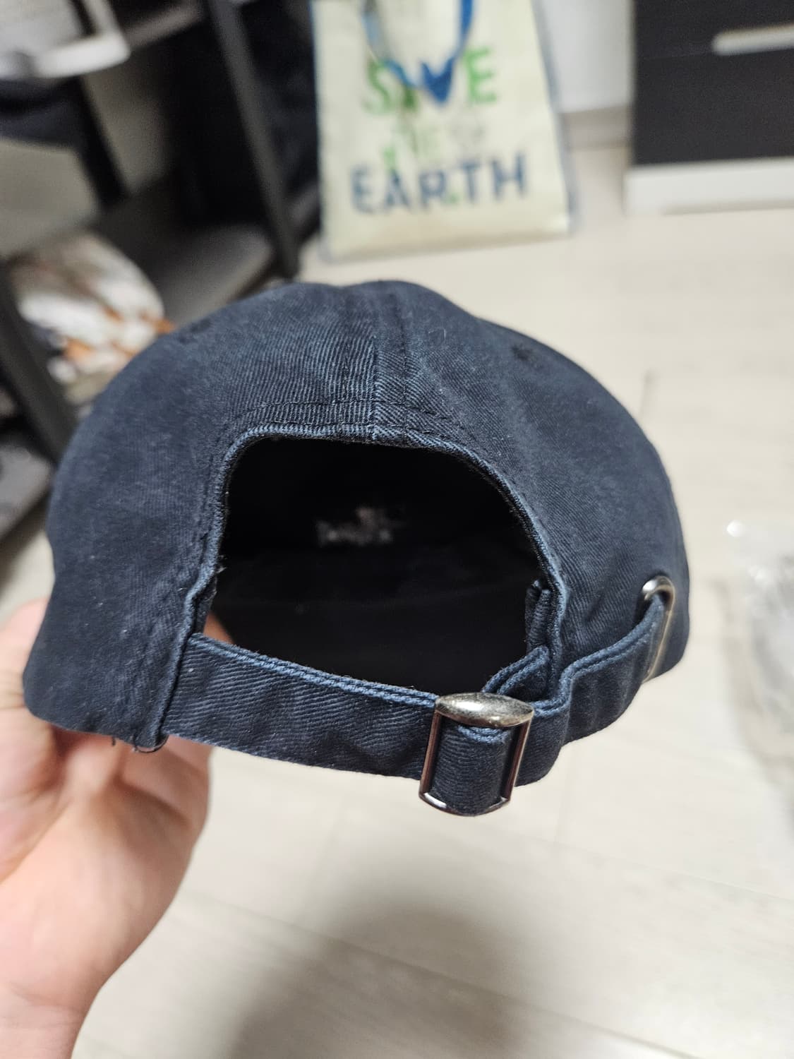 스투시 베이직 로고 로우 프로 캡 블랙 상품이미지2