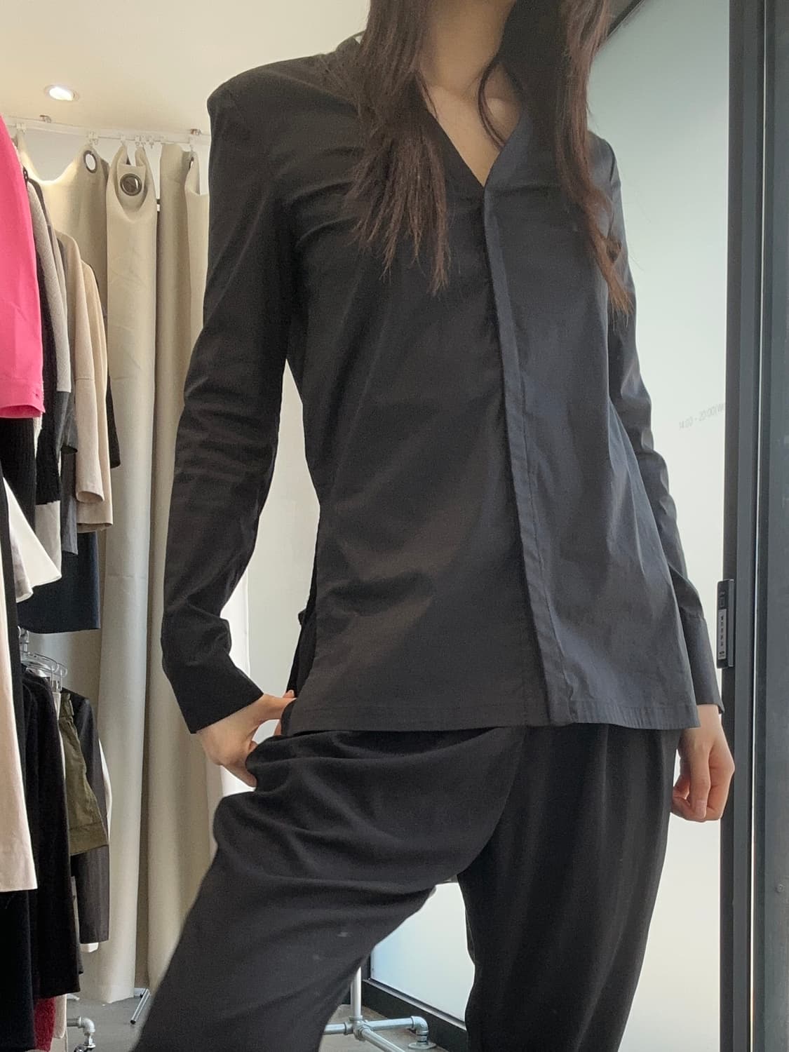 Helmut Lang V-neck Shirt 상품이미지1