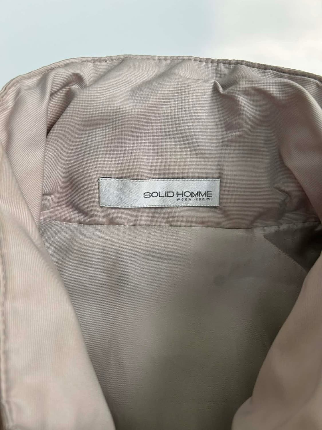 [100] 솔리드옴므 램스킨 멀티포켓 테크웨어 집업 자켓 상품이미지3