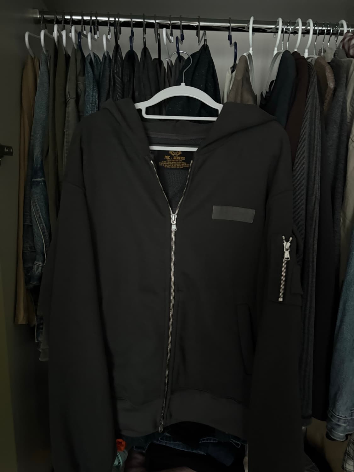 포그 서비스 ma - 1 후드집업 상품이미지2