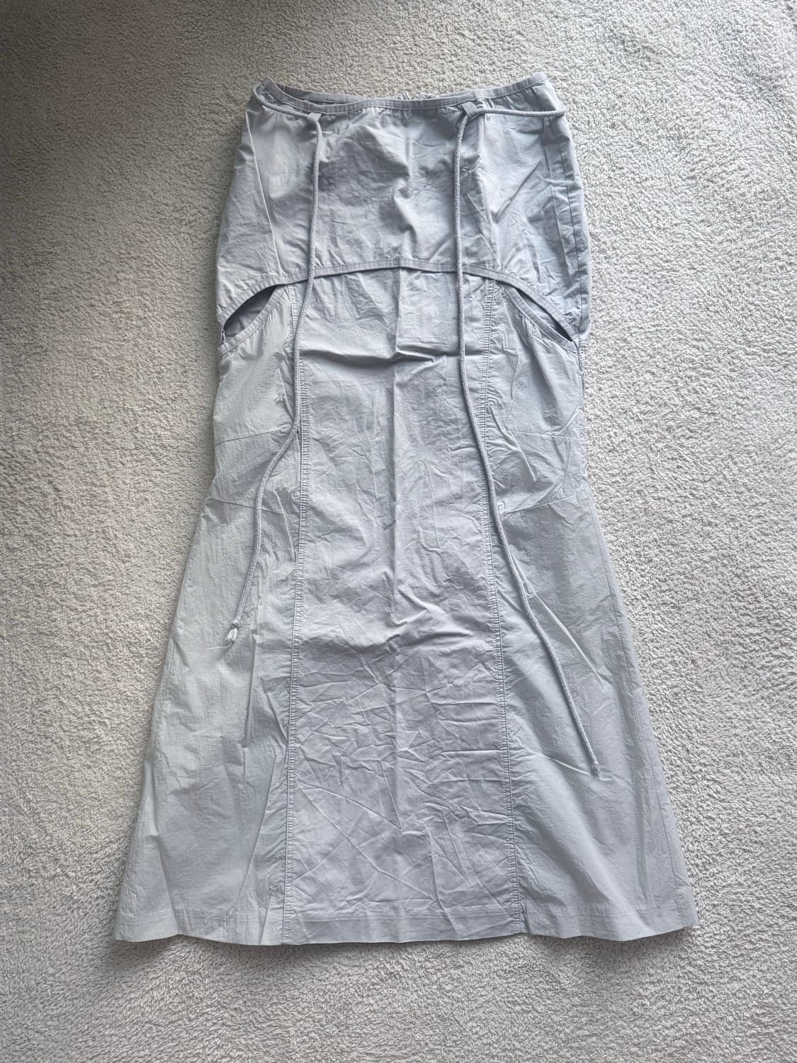 오호스 s/s 맥시 스커트 상품이미지1