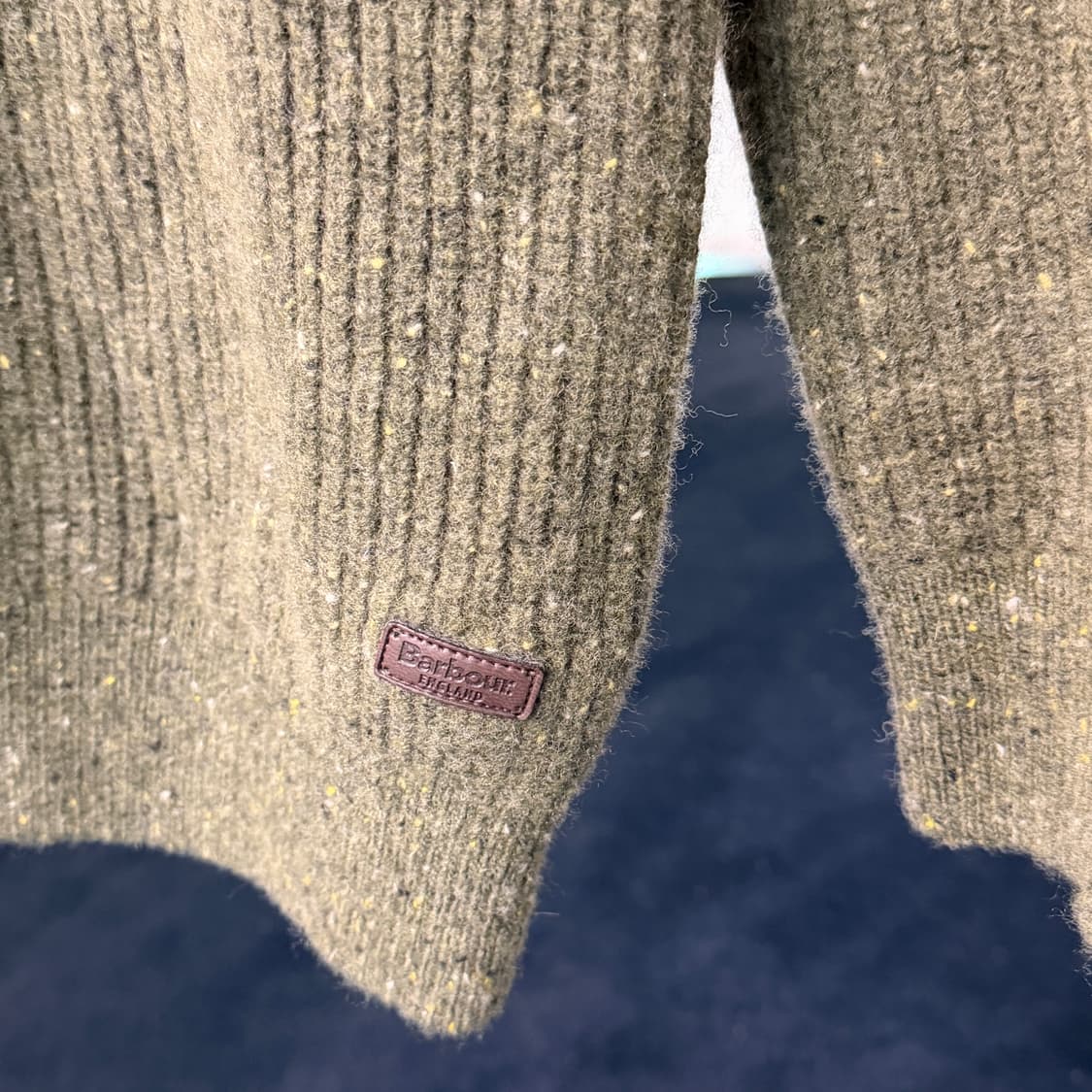 [M] 바버 울 Raisthorpe 니트 스웨터 상품이미지6