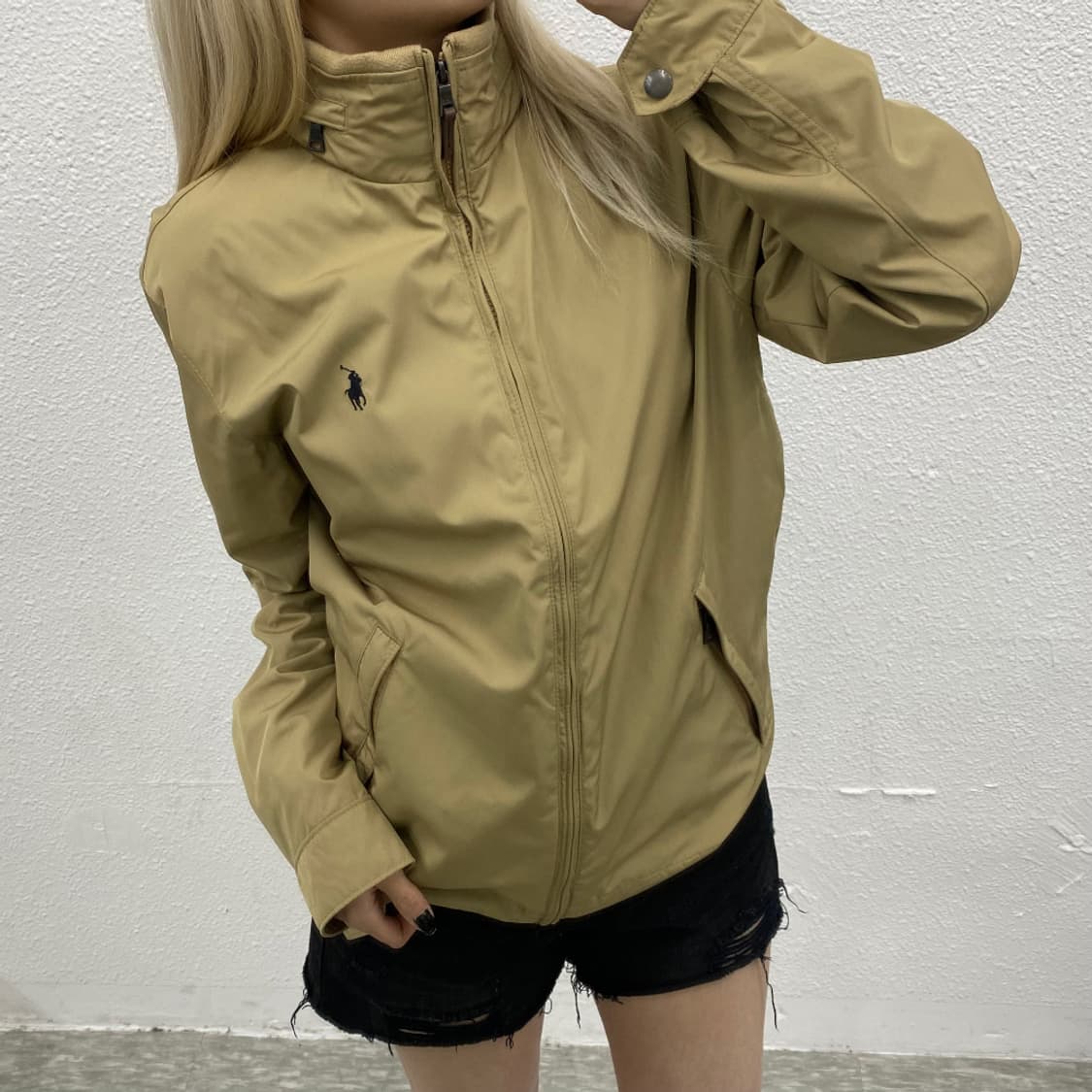 폴로 랄프로렌 블랙포니 브라운카키 스윙톱 S 상품이미지2