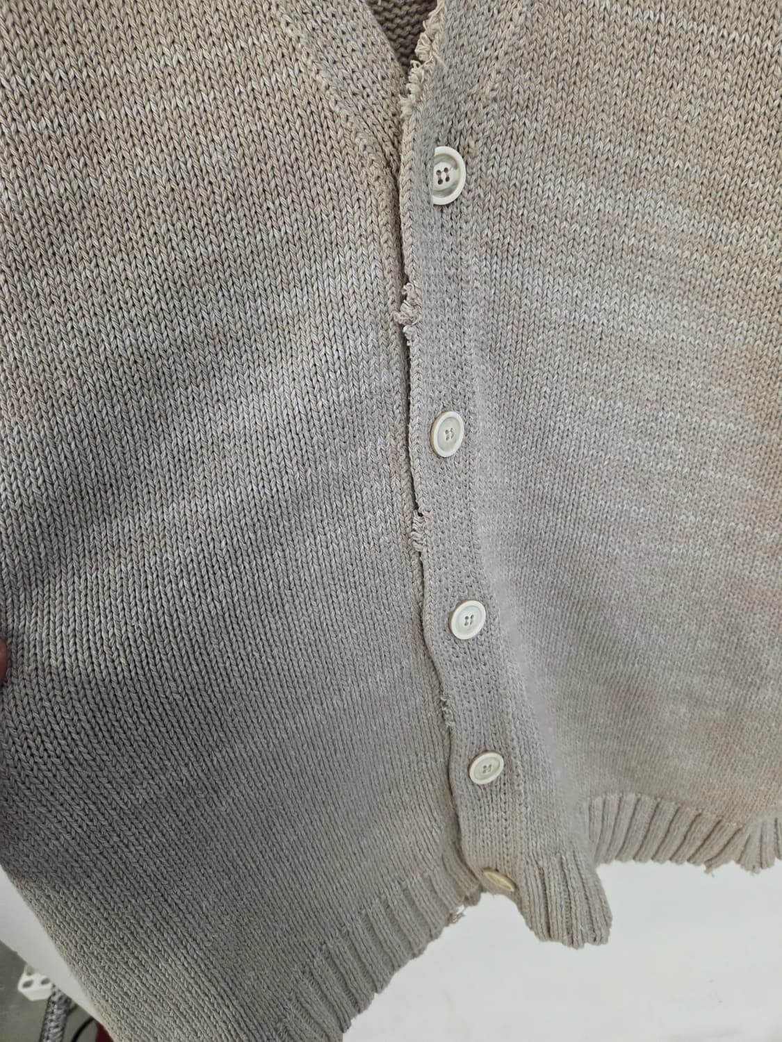 메종 마르지엘라 스티치로고 디스트레스트 가디건  상품이미지9