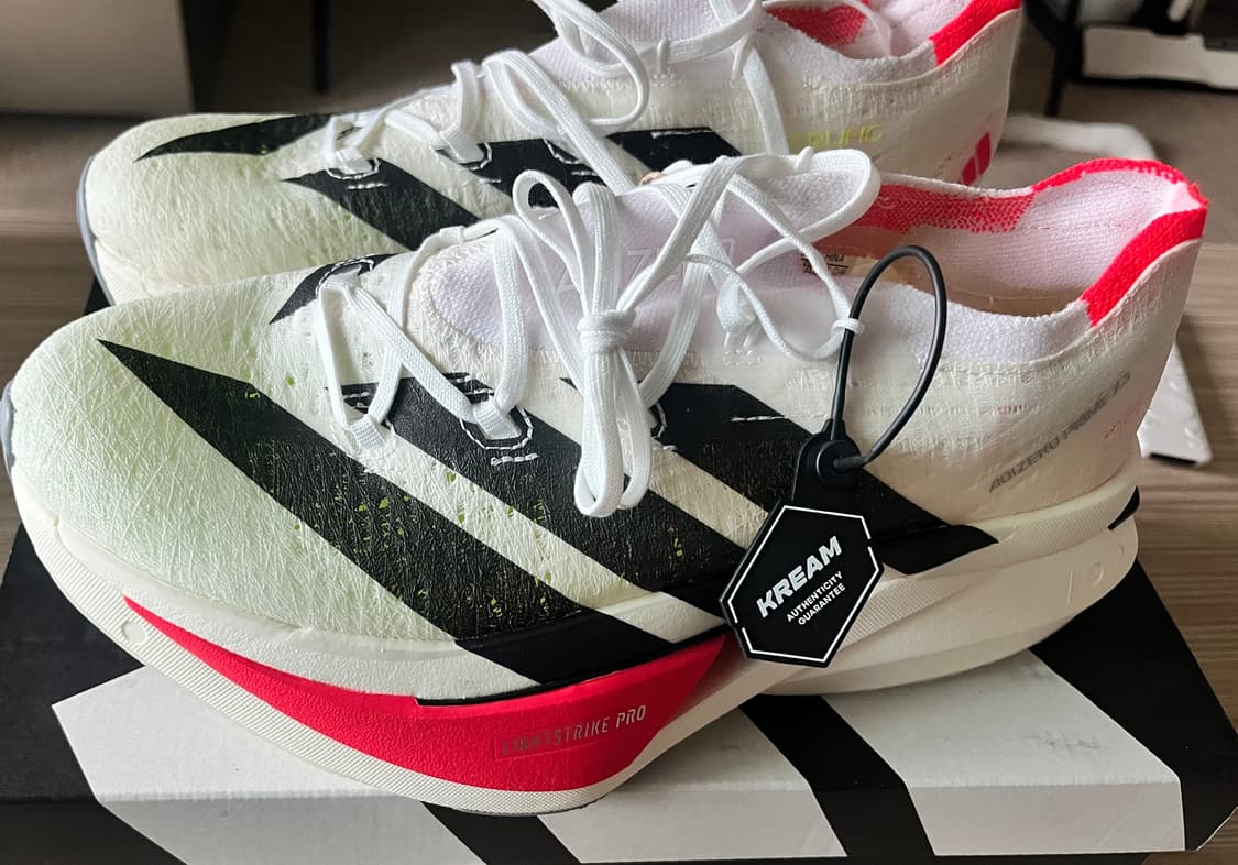 [새상품] 아디다스 아디제로 프라임 X3 스트렁 클라우드 화이트 265 상품이미지2