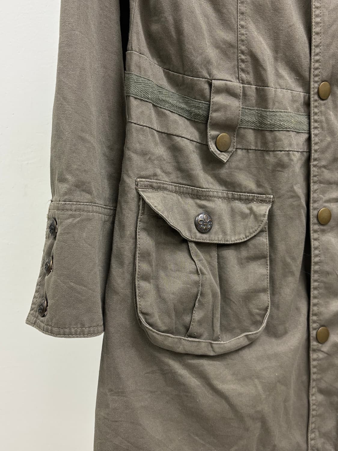 빈티지 y2k 락시크 하이넥 자켓 원피스 상품이미지7