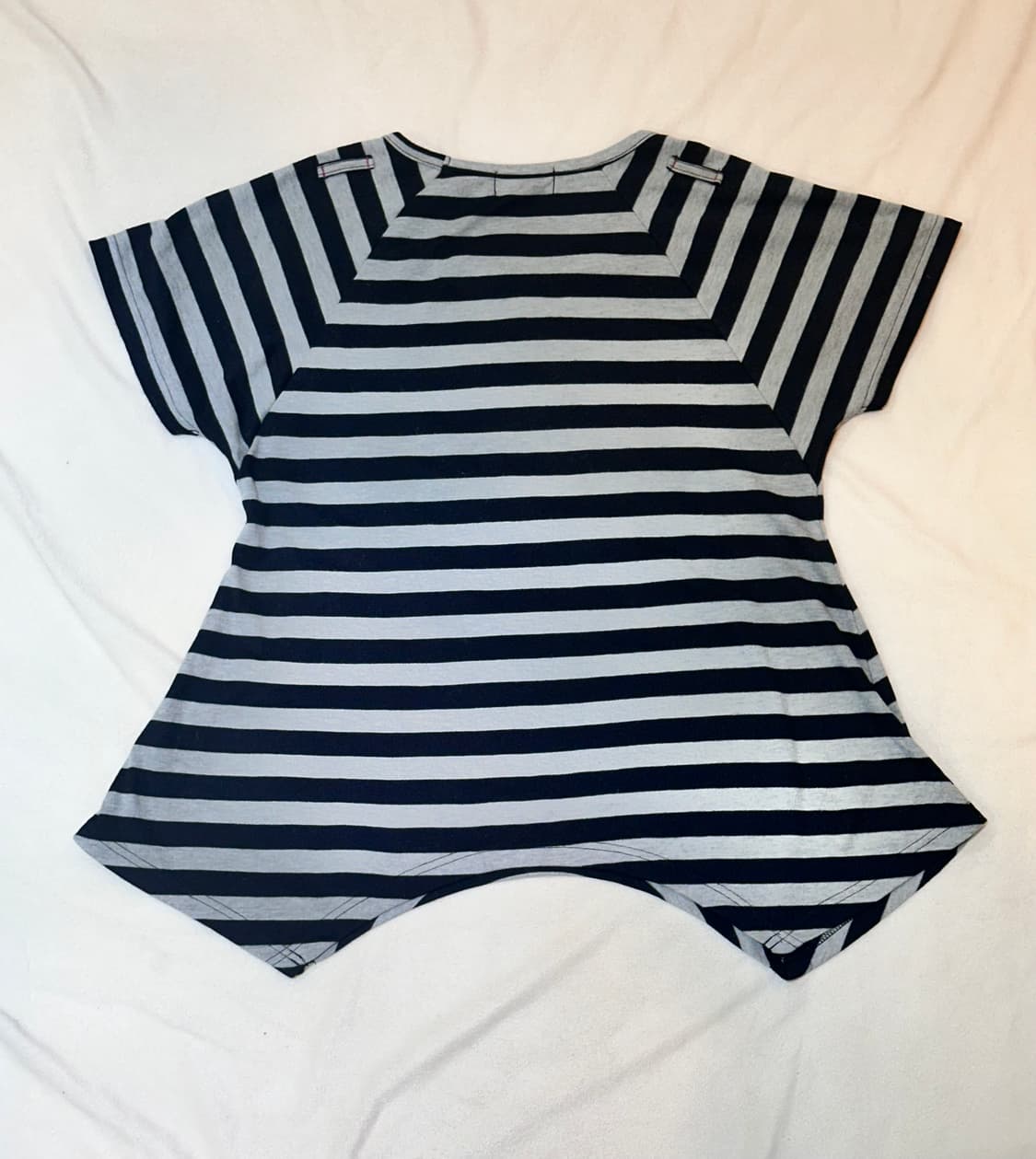 Me Sister 스트라이프 반팔 티셔츠 상품이미지3