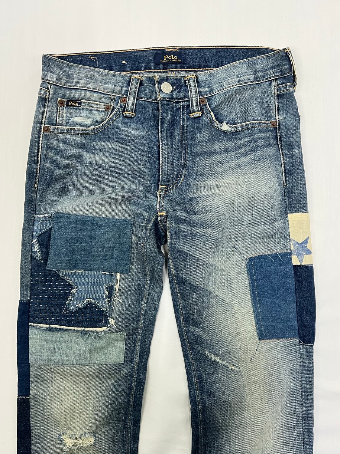 폴로 랄프로렌 패치워크 데님 팬츠 상품이미지2