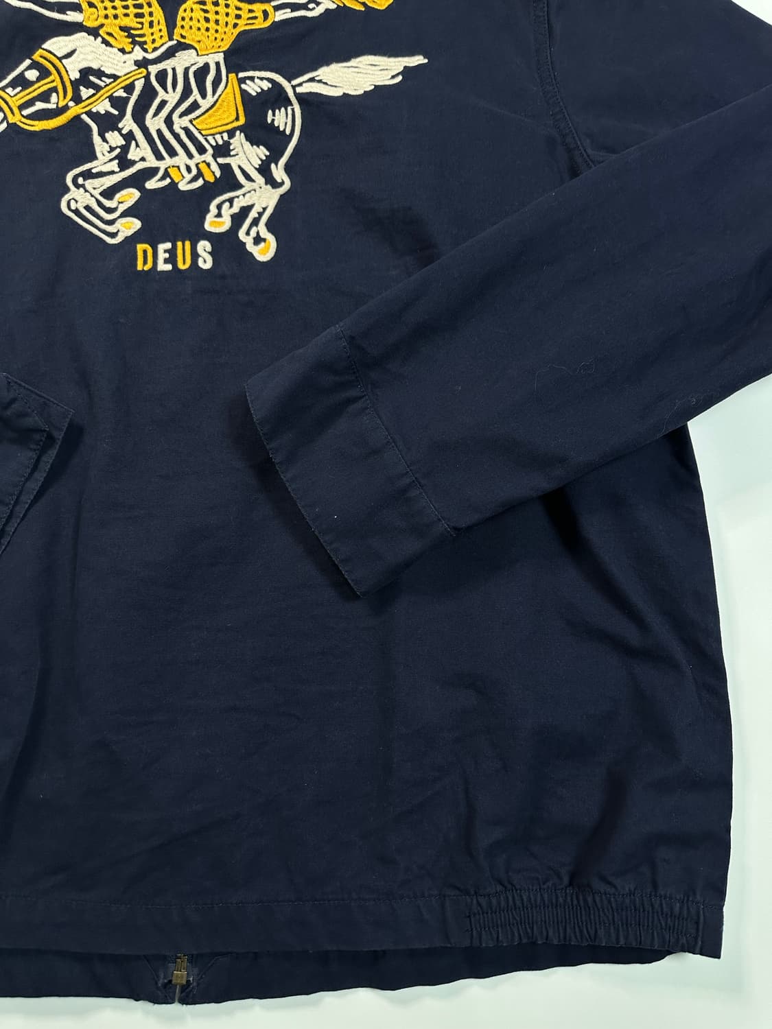 데우스 네이비 코튼 자켓 상품이미지9
