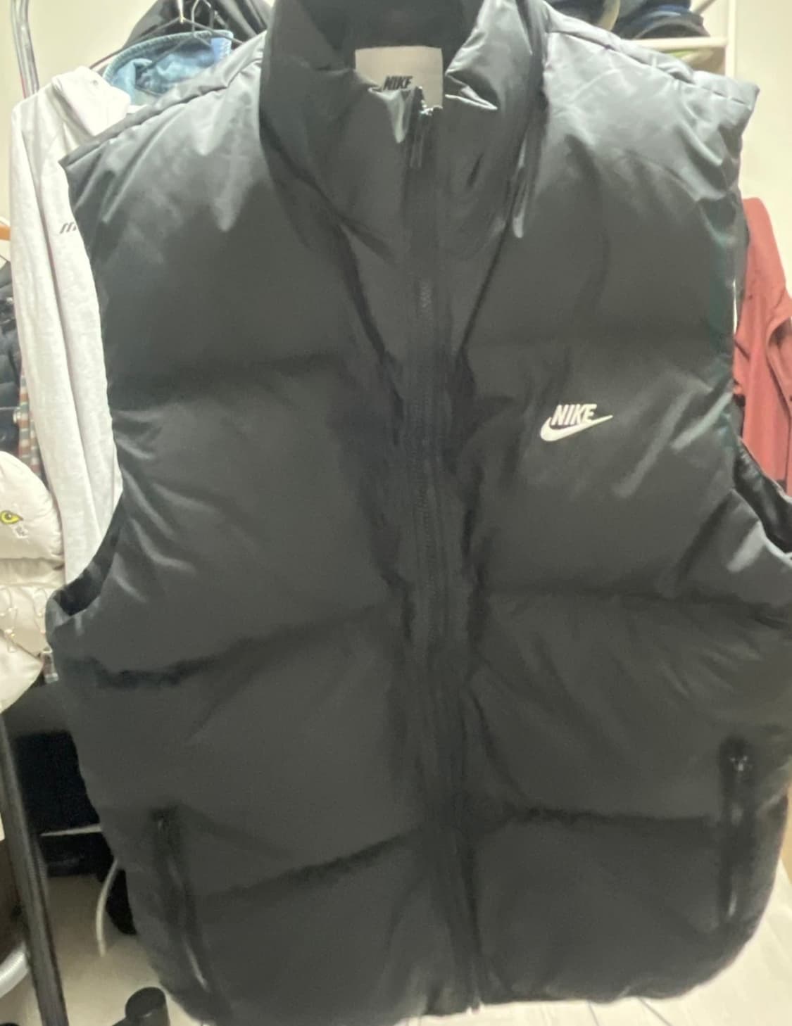 나이키 패딩 조끼 블랙 (L) 새상품 상품이미지1