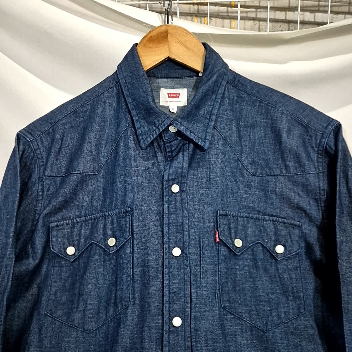 Levis 리바이스 웨스턴 데님 셔츠 상품이미지2