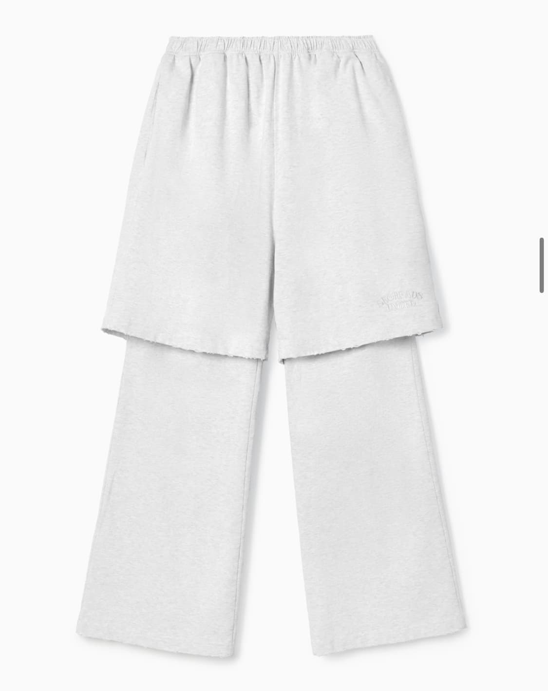 새상품) SEO SHORTS LAYERED SWEATPANTS 상품이미지4
