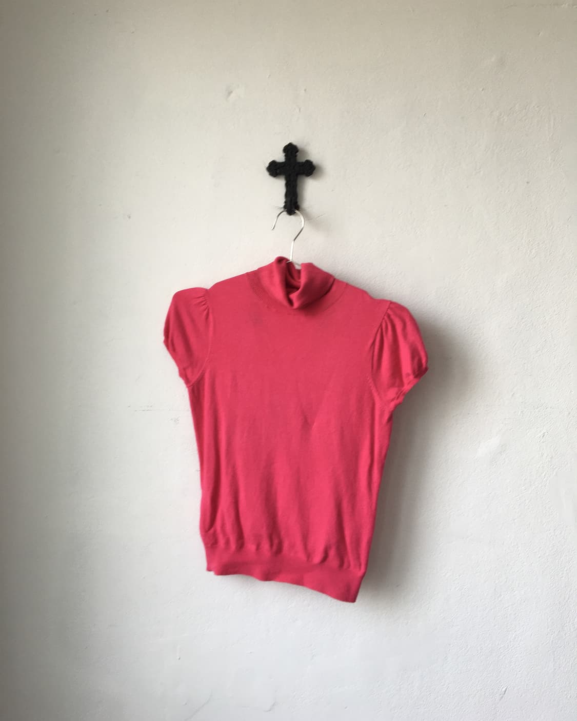 High neck half sleeve knit 상품이미지2
