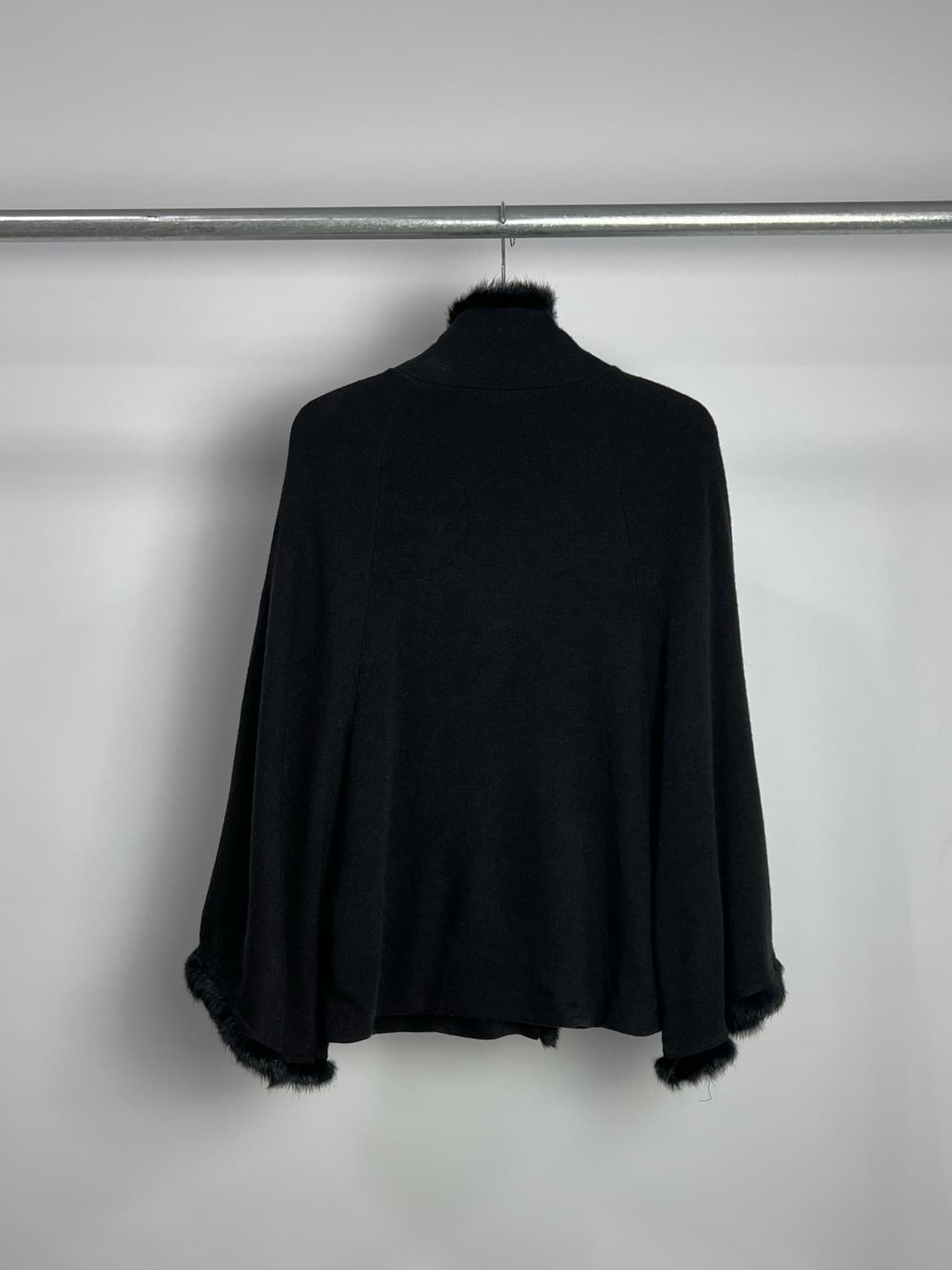 빈티지 울 혼방 케이프 가디건 상품이미지6