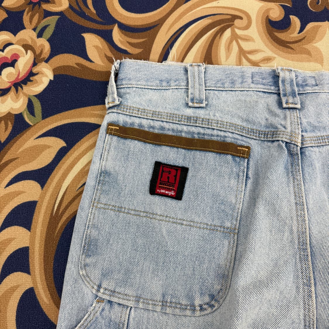 (34)랭글러 Wrangler 카펜터 연청 데님팬츠 상품이미지2