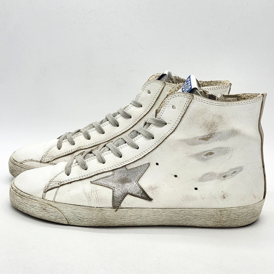 골든구스 프란시 하이탑 화이트/실버 (41) 상품이미지1