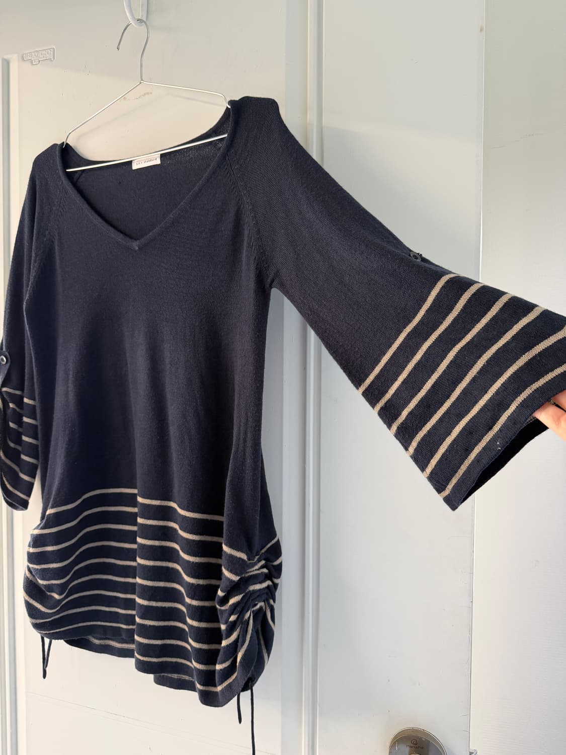 일본빈티지 셔링 롱니트 상품이미지7