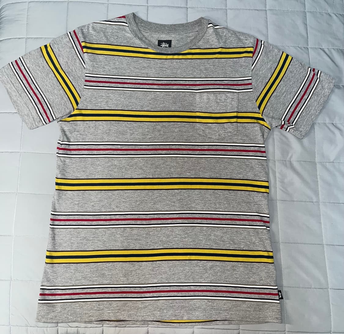빈티지 스투시 스트라이프 티셔츠 상품이미지1