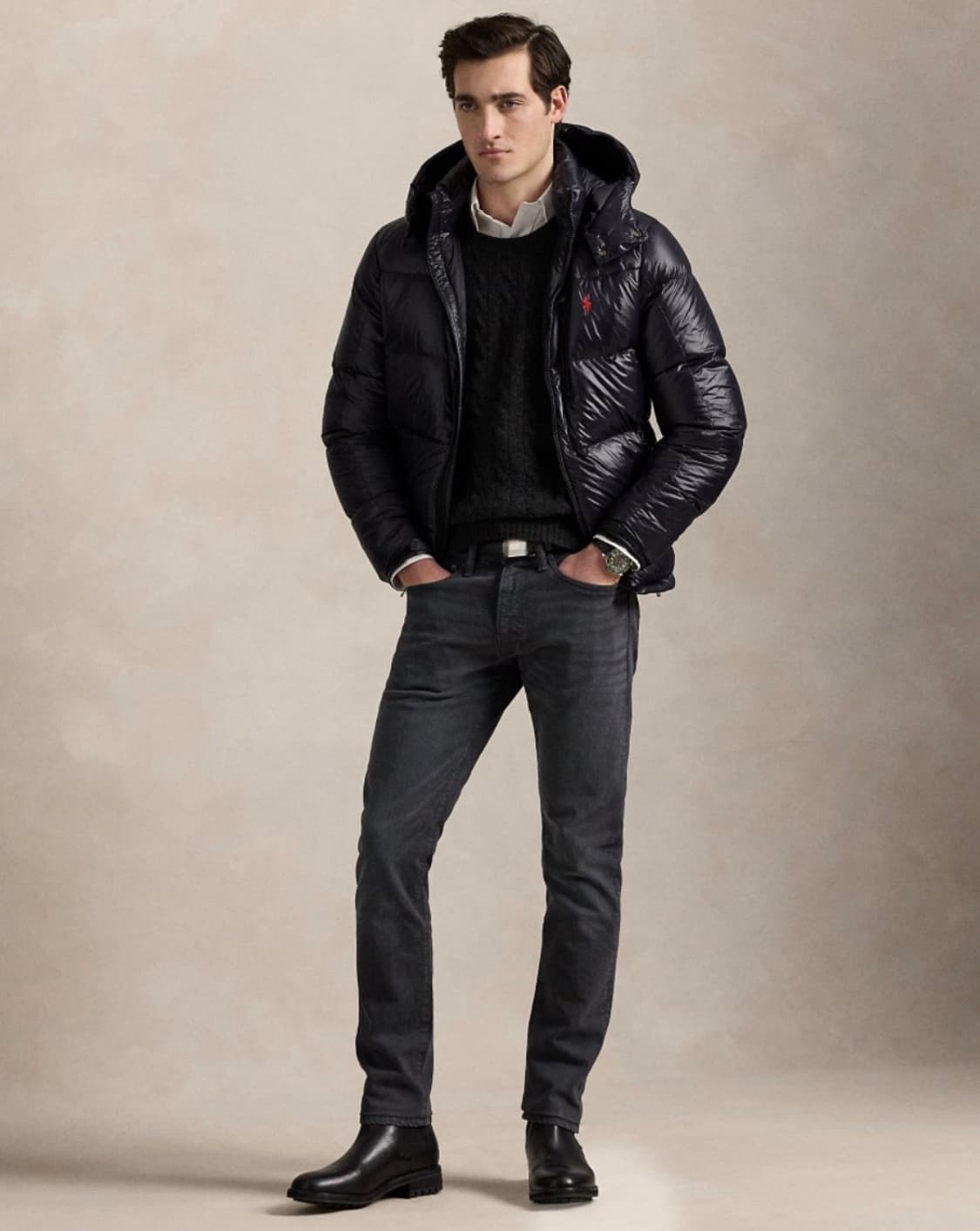 [새상품 정품] 폴로 유광패딩 S M L XL 상품이미지7