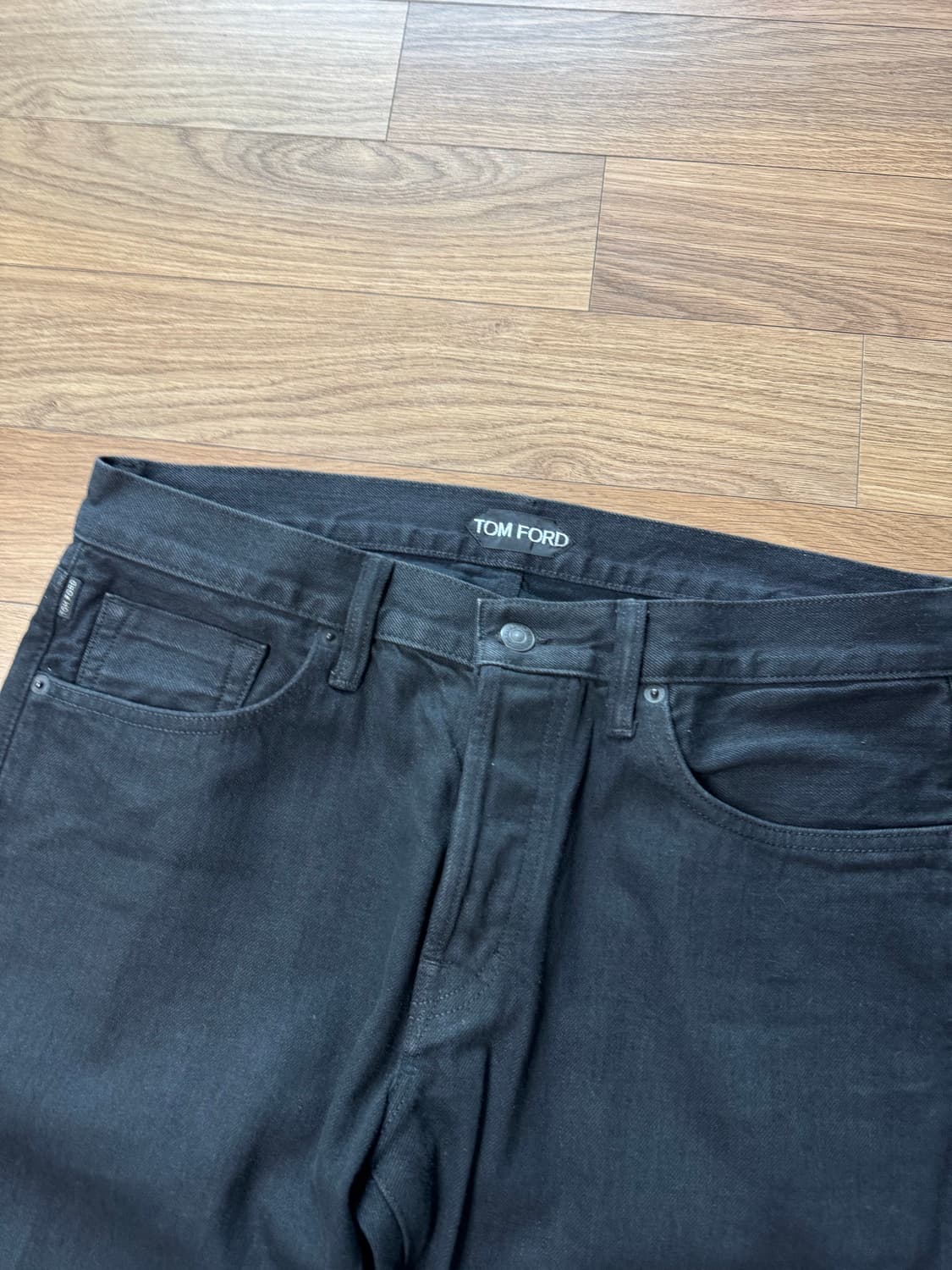 [TOM FORD] 톰포드 남성 블랙 데님 팬츠 33 상품이미지3
