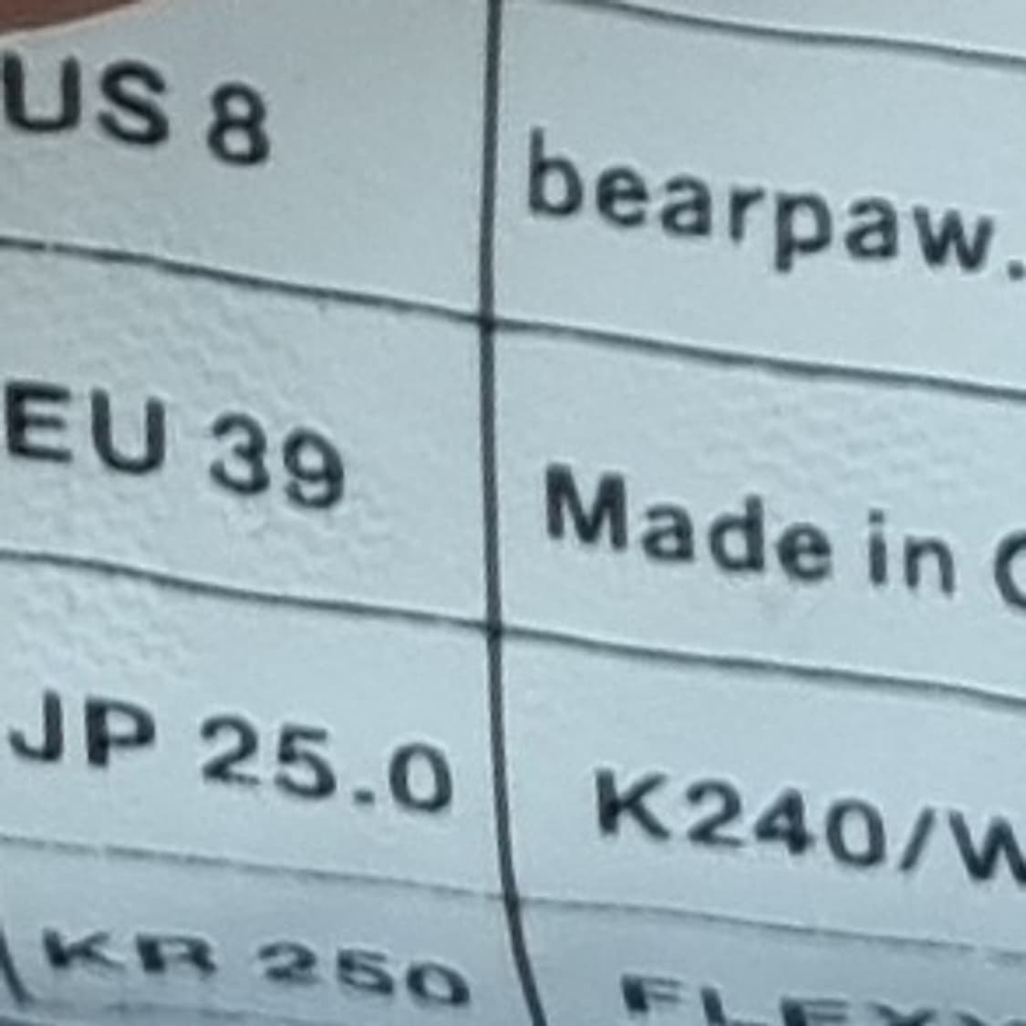 베어파우 플렉시 슬립온 250 상품이미지6