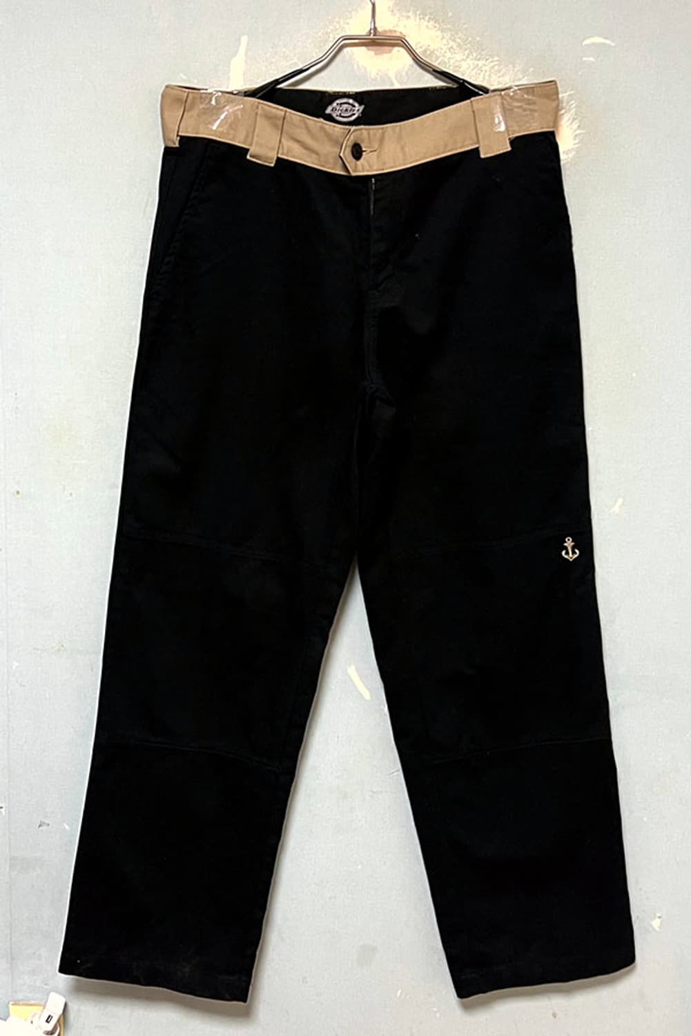 디키즈 스케이트보딩 더블니 워크팬츠 블랙 스트릿 춘하복 루즈핏 L 32 상품이미지1