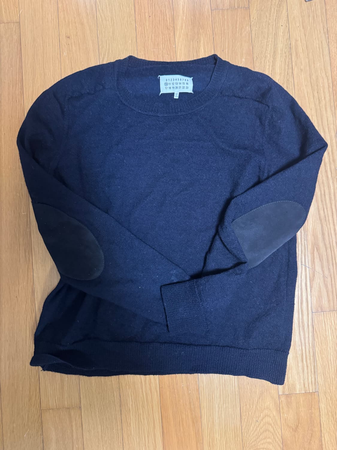 메종 마르지엘라 암패치 니트 L 상품이미지1