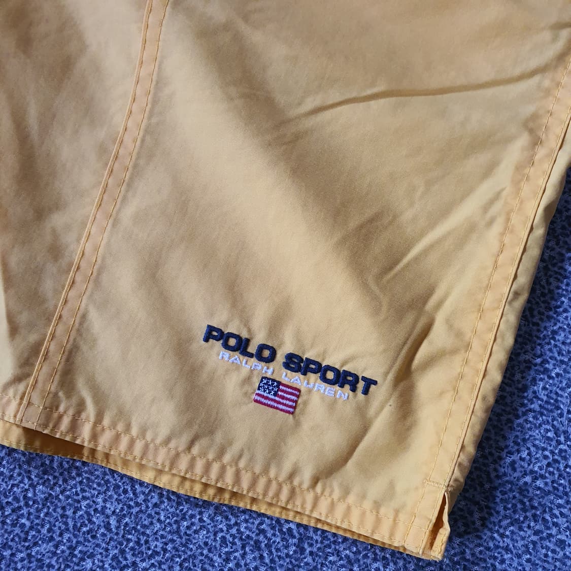 90s 폴로 스포츠 옐로우색 스윔 쇼츠 상품이미지3