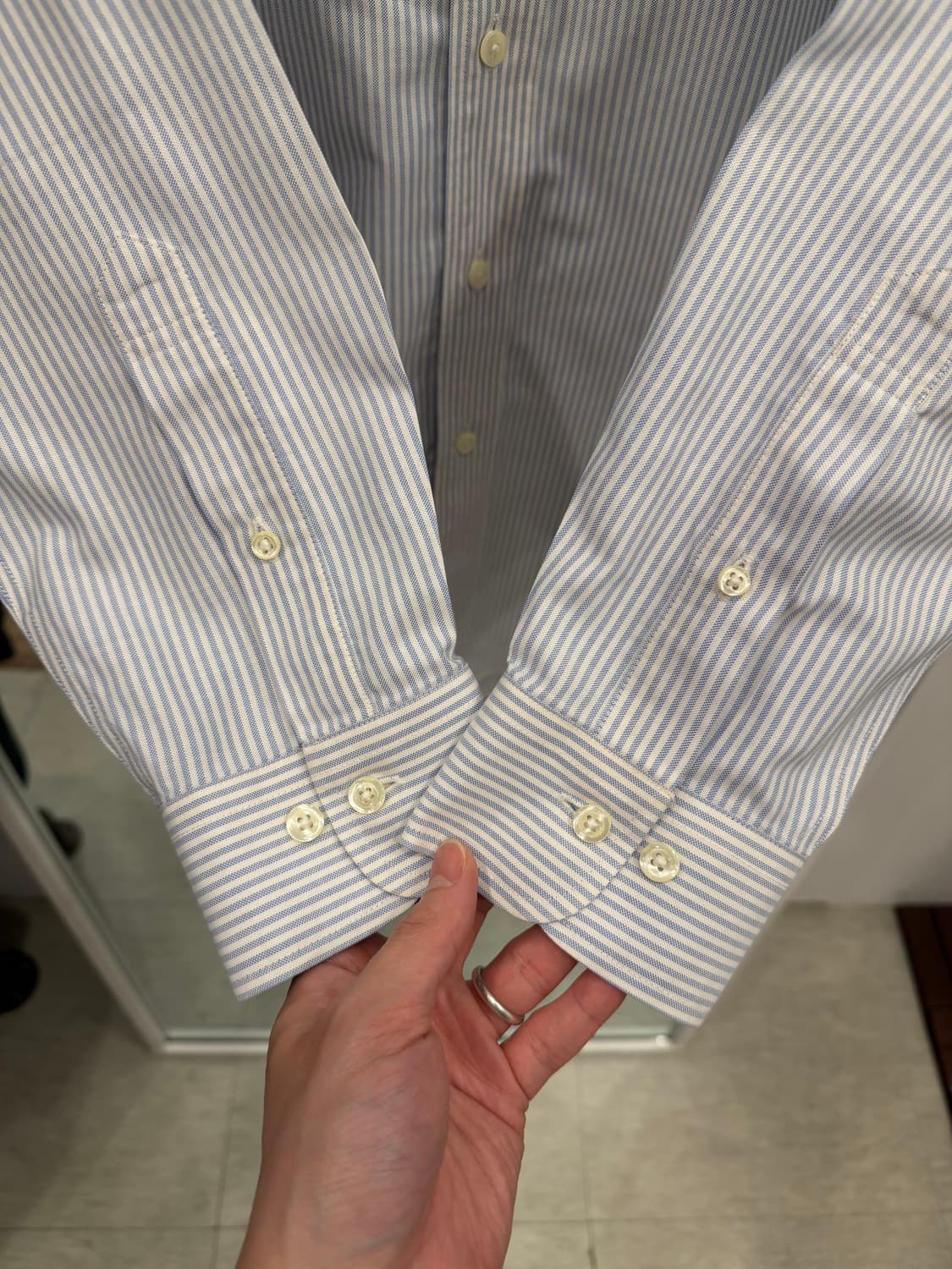 Brooks Brothers 브룩스 브라더스 논아이론 옥스퍼드 셔츠 상품이미지4