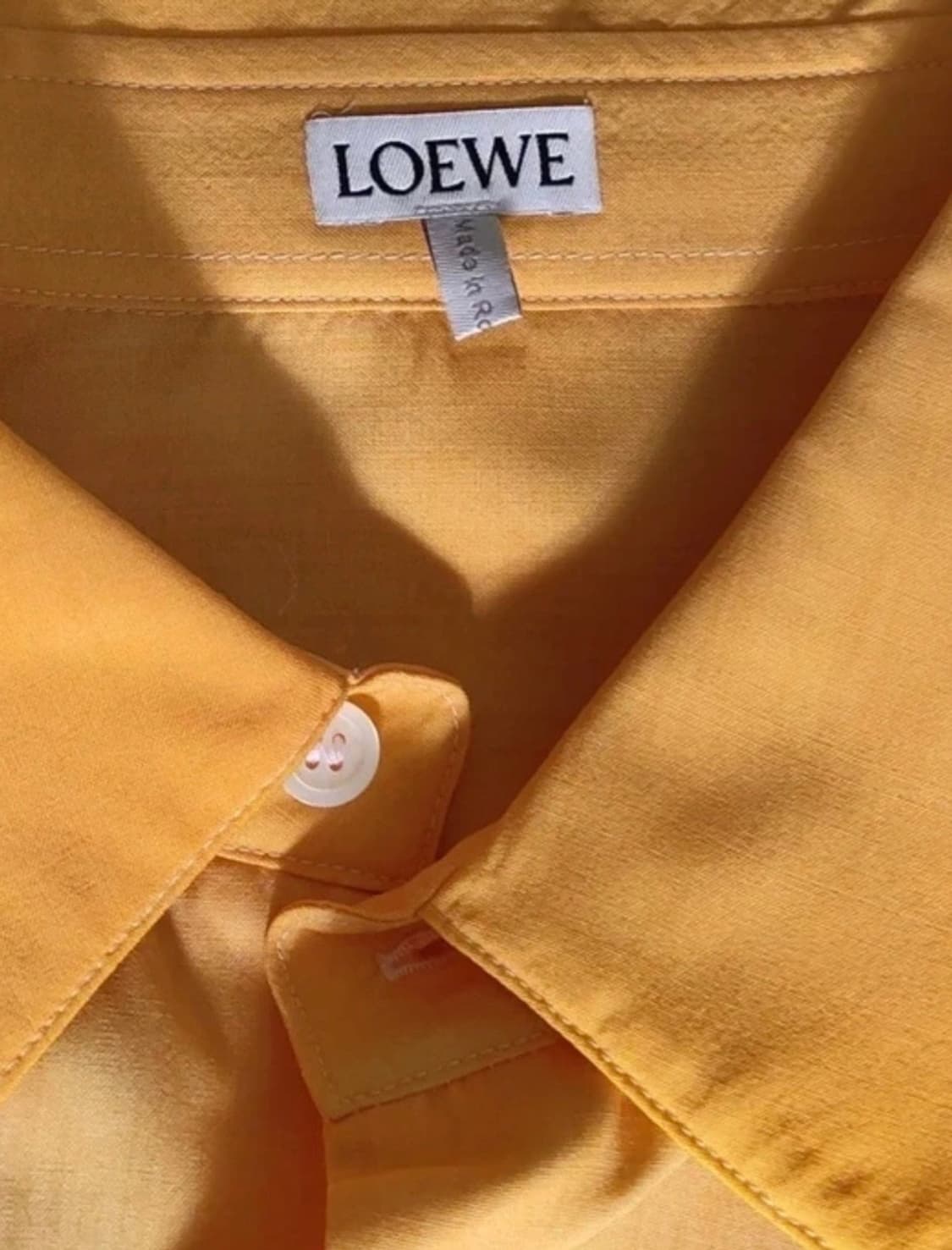 [스키즈 착용] 로에베 22ss 타이다이 라나울 오버사이즈 셔츠 상품이미지5