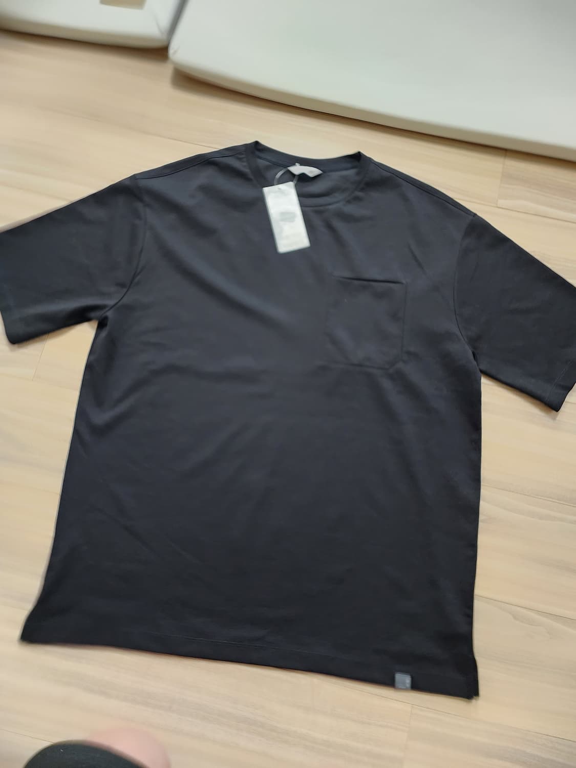 프로젝트엠쿨텐션포켓반팔티셔츠105블랙 상품이미지1