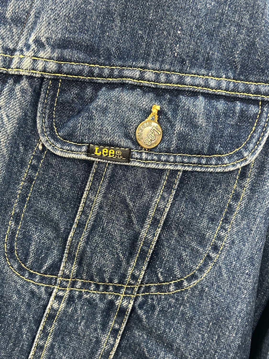 70s-80s Lee 101-J 라이더 데님 자켓 상품이미지2