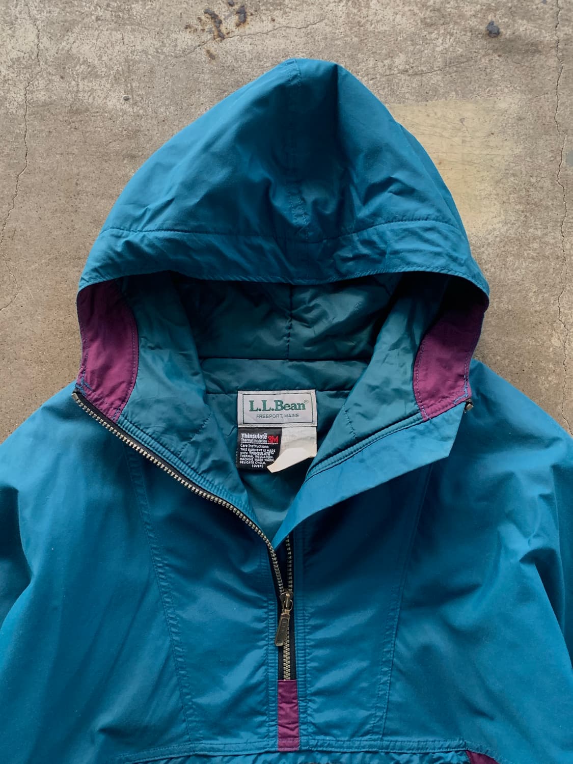 80s 엘엘빈 3M 신슐레이트 티롤리안 아노락 상품이미지3