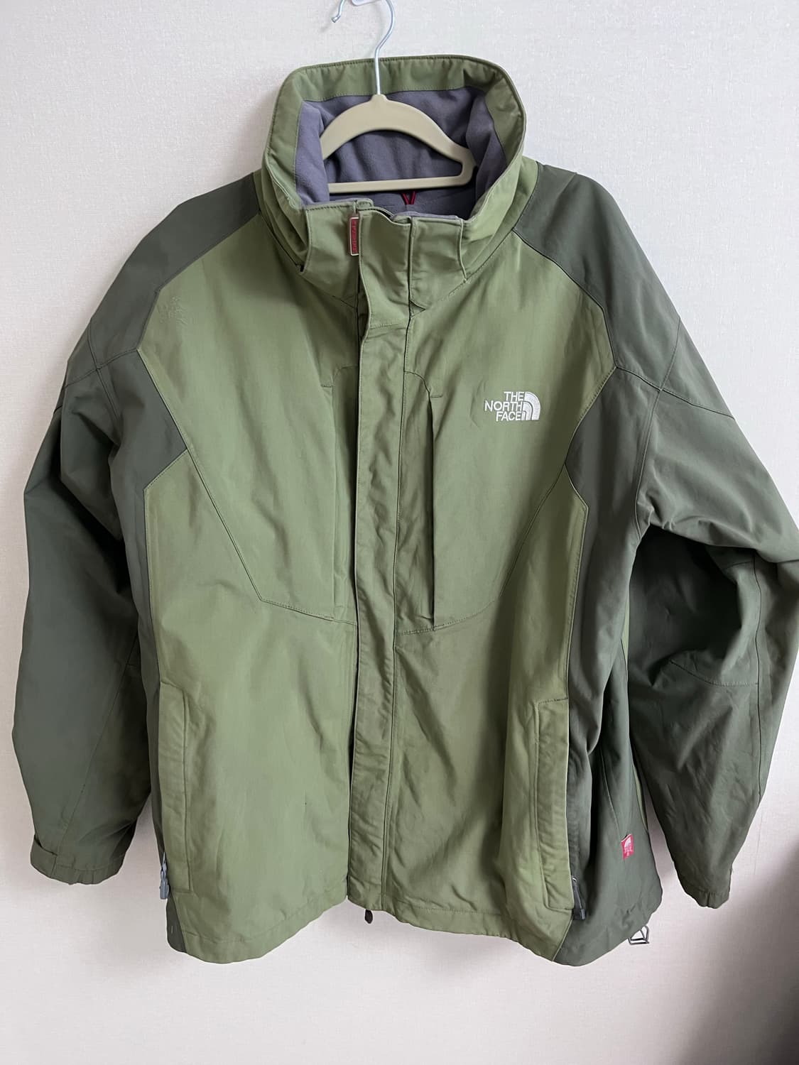 [100] 노스페이스 카키 바람막이 상품이미지2