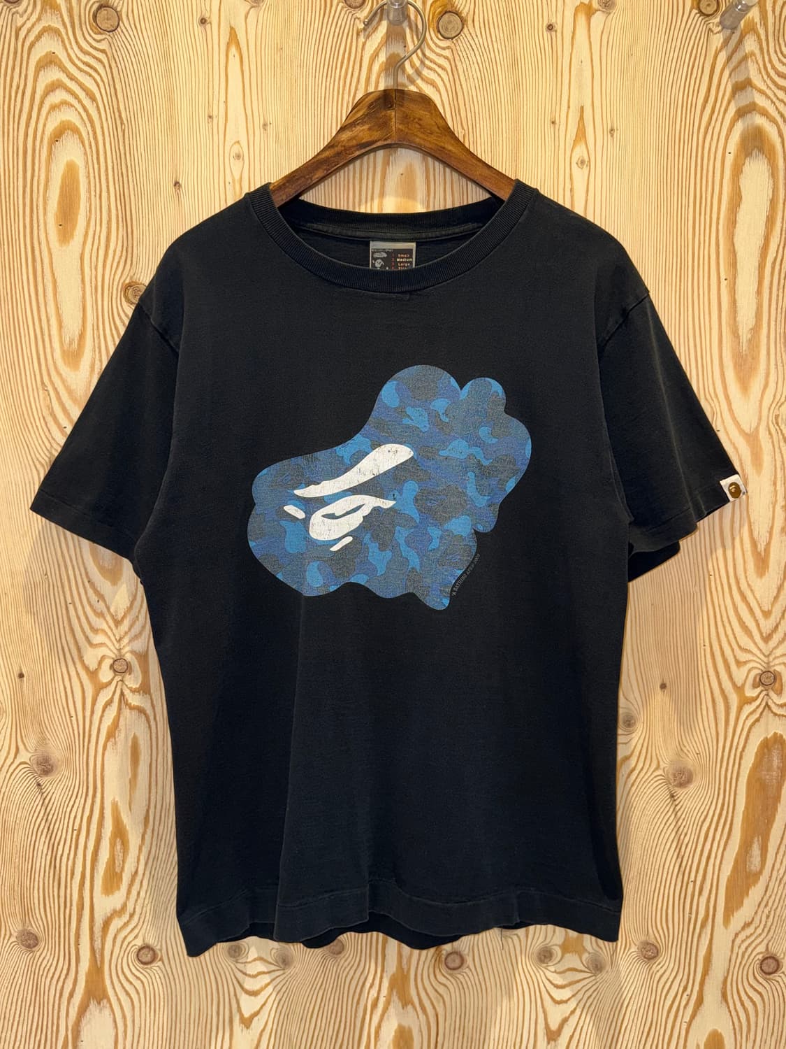 베이프 ABC 카모 에이프 페이스 STA 반팔 티셔츠 상품이미지1