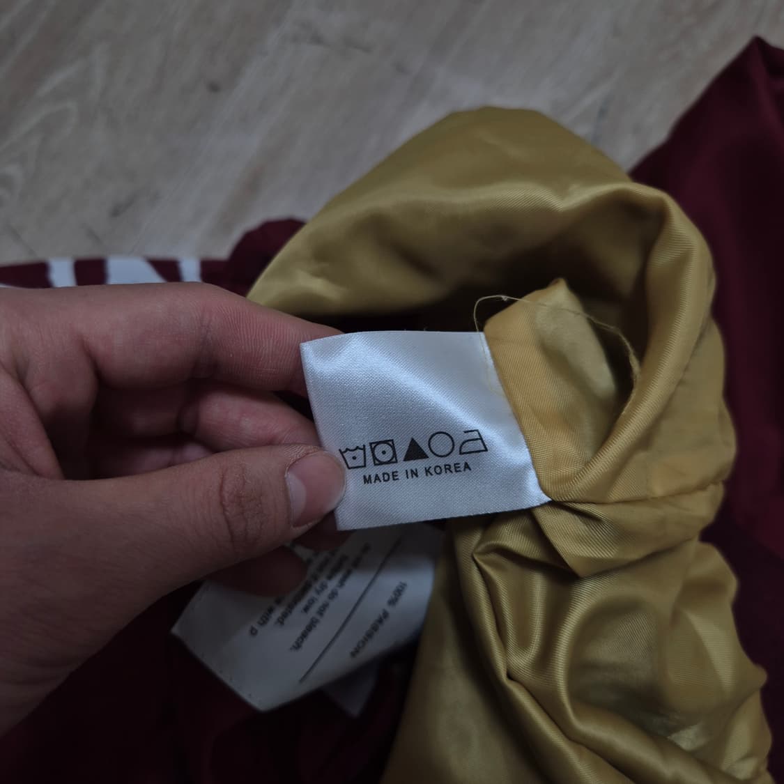 어텐션 오버핏 프린팅 사이드포켓 MA-1 항공점퍼 XL(105) 상품이미지9