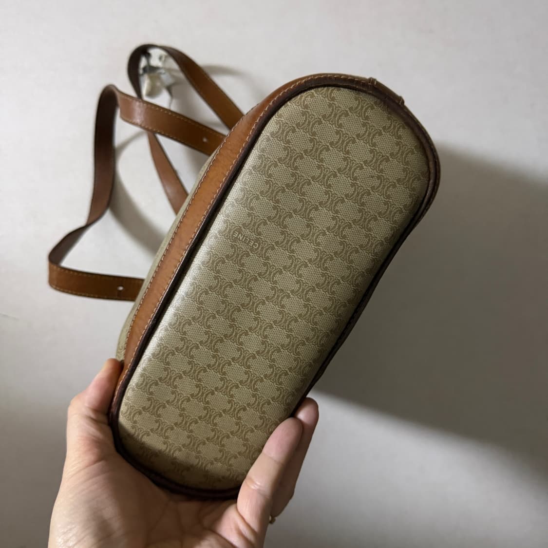 빈티지 셀린느 마카담 버킷 토트&숄더백 상품이미지5