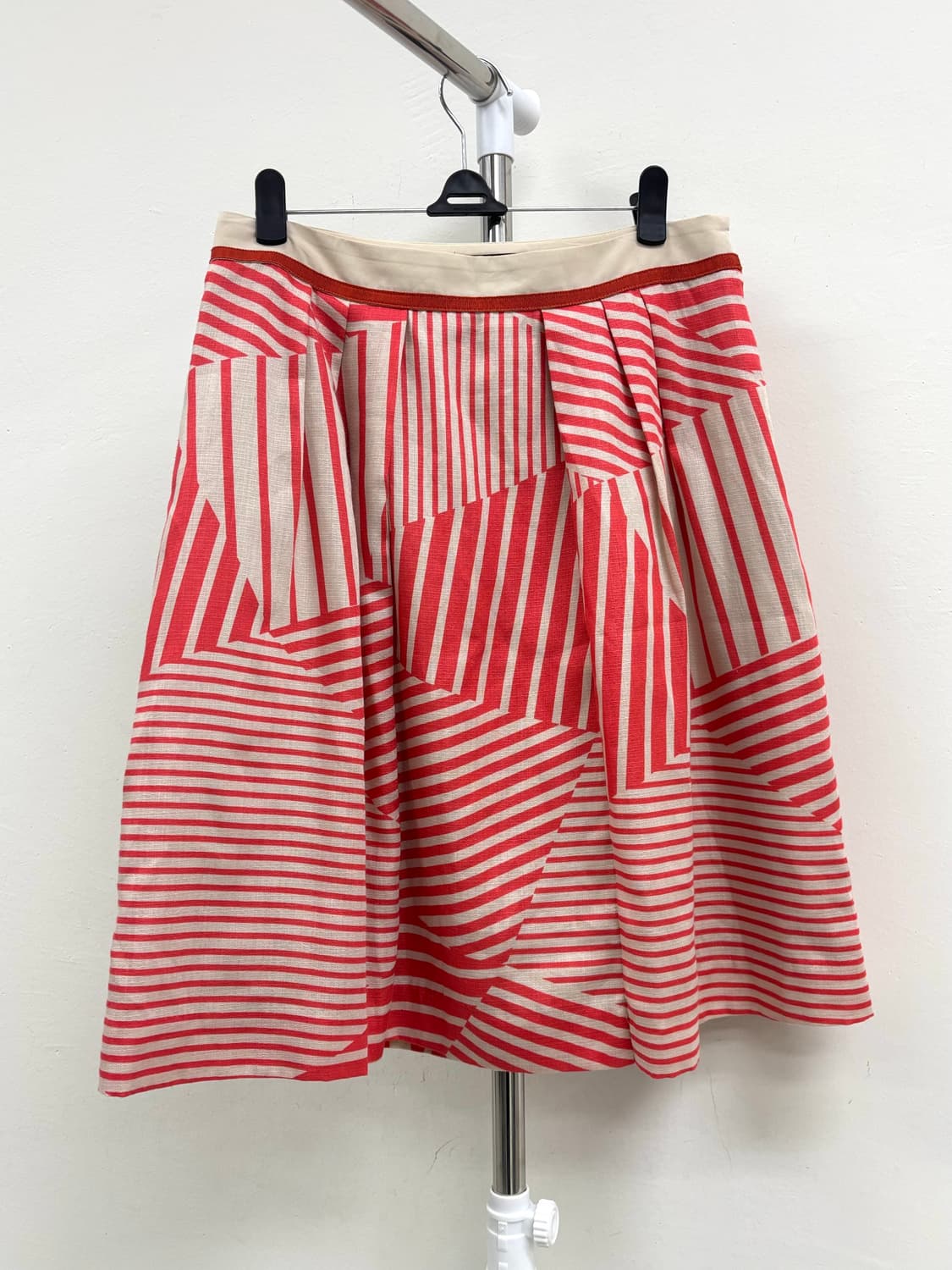 빈티지 유니크 미디 스커트 상품이미지3