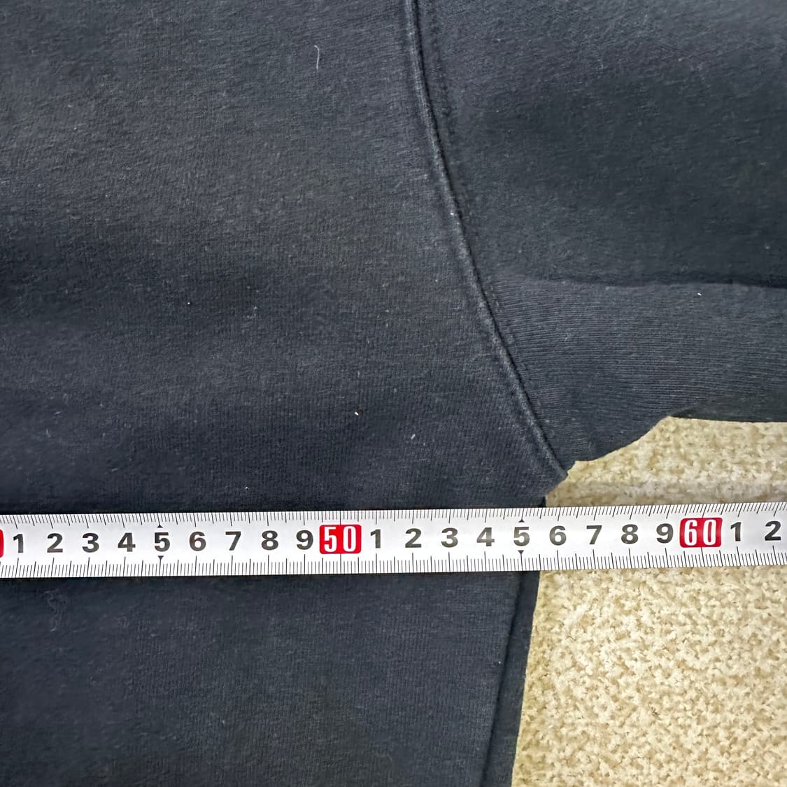 M 디스이즈네버댓 블랙 맨투맨 0323D 상품이미지6