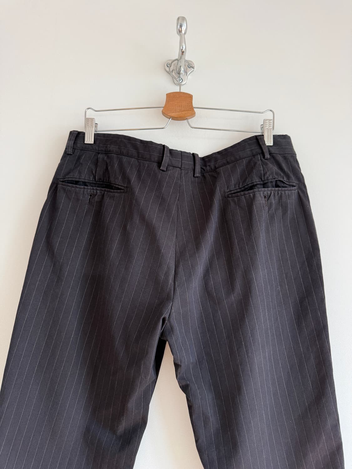 올드 에르메스(HERMES) 핀스트라이프 팬츠(ITALY) 상품이미지5