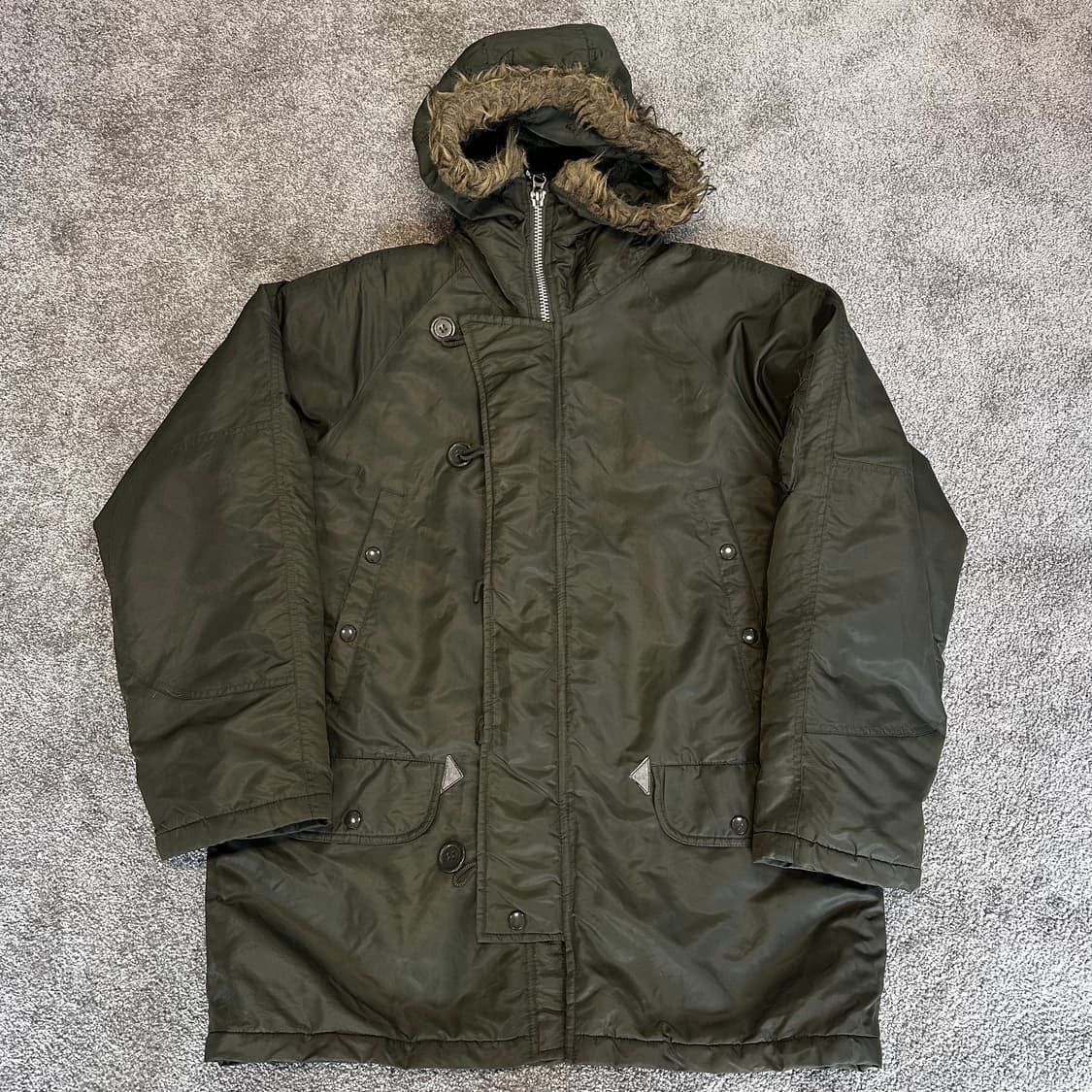 빈티지 Virgin Voyage N-3B 프라잉 자켓L 상품이미지5