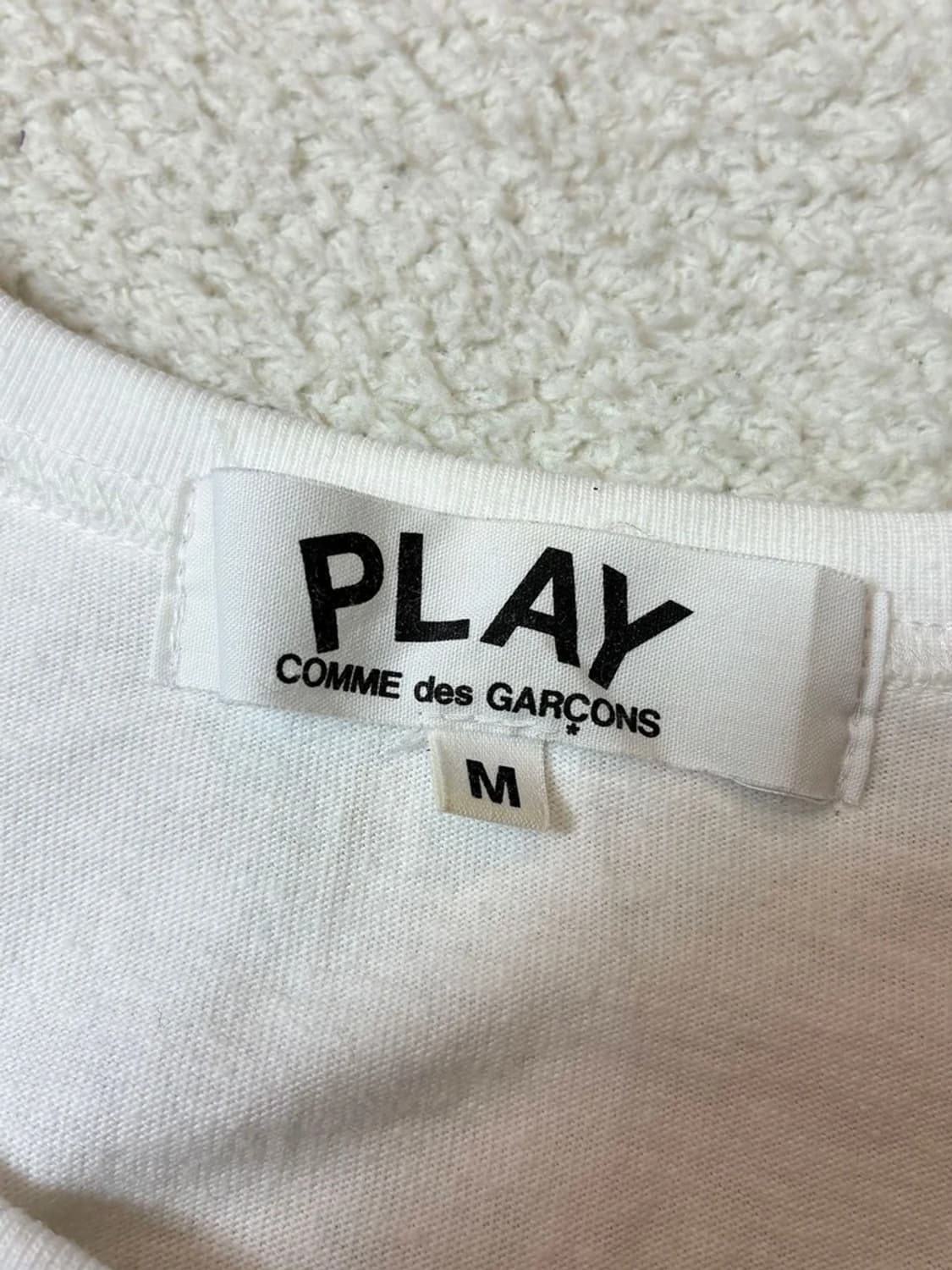 꼼데가르송 스펠아웃 로고 롱 슬리브 PN6787 상품이미지8