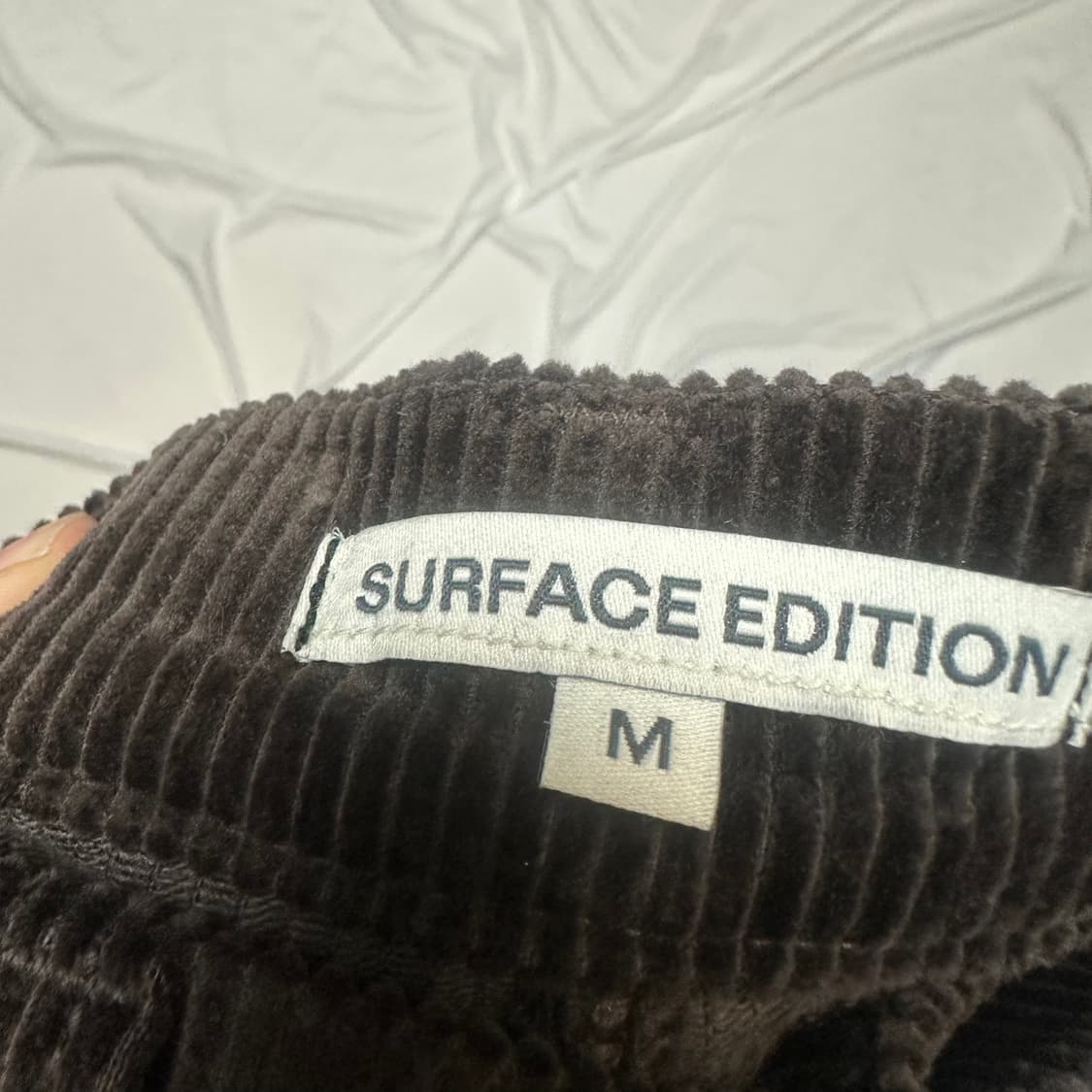 Surface Edition 브라운코듀로이팬츠 M 상품이미지3